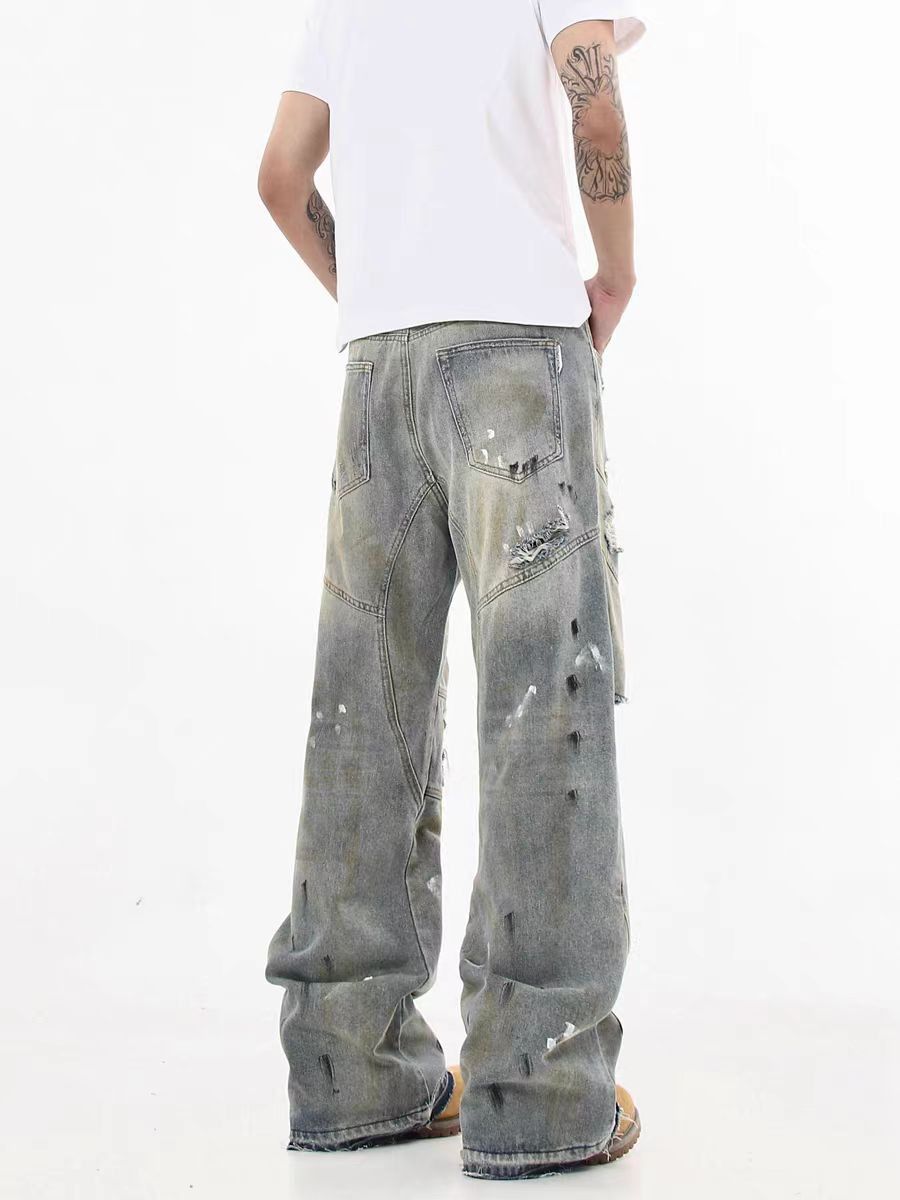 Japanese Brand × Vintage Vintage High Street Hip Hop Loose Jeans Size US 30 / EU 46 - 2 Thumbnail