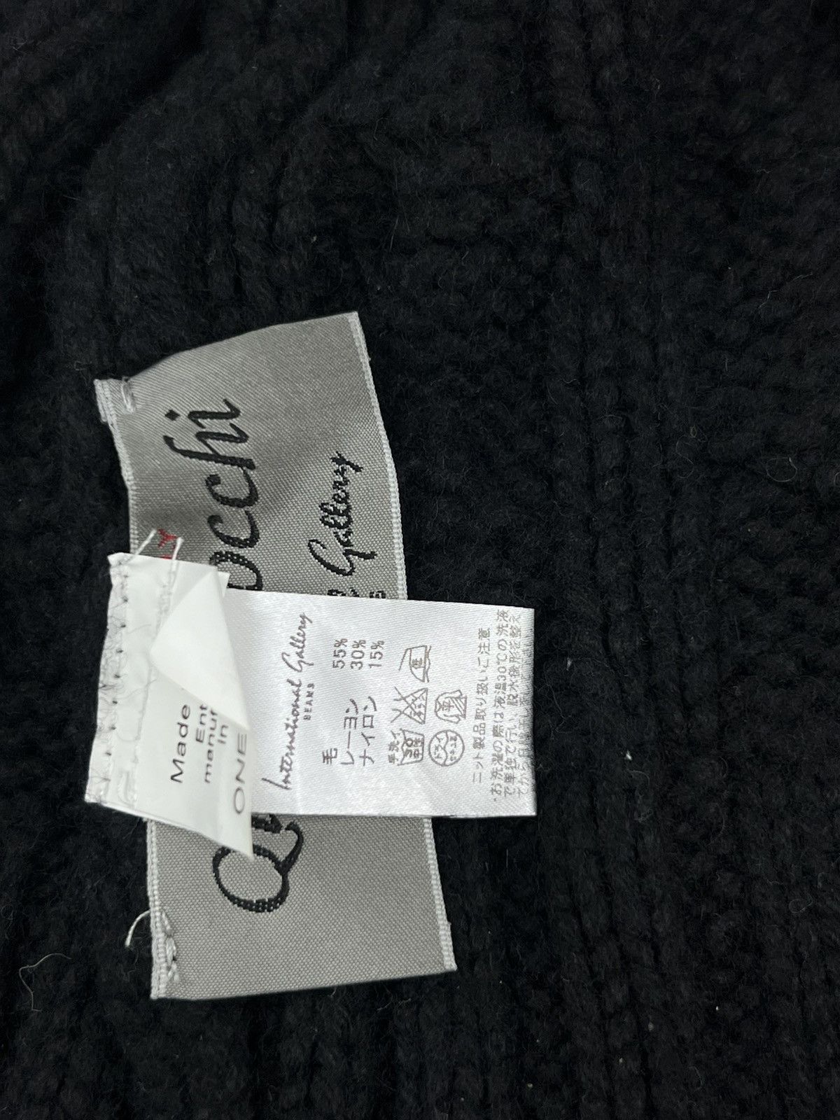 Beams Plus Quattrocchi By Beams Knitted Hat Beanie Size ONE SIZE - 8 Thumbnail