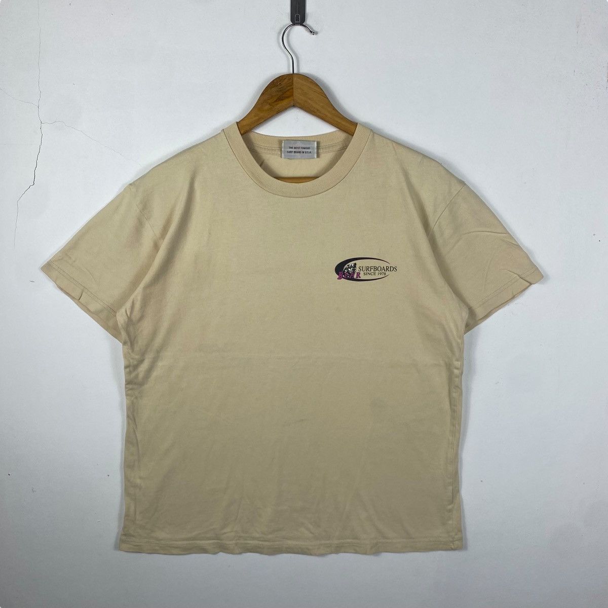 Vintage Vintage BEAR SURFBOARDS Surfer Graphic Surf Tee Shirt Large Size US L / EU 52-54 / 3 - 4 Thumbnail