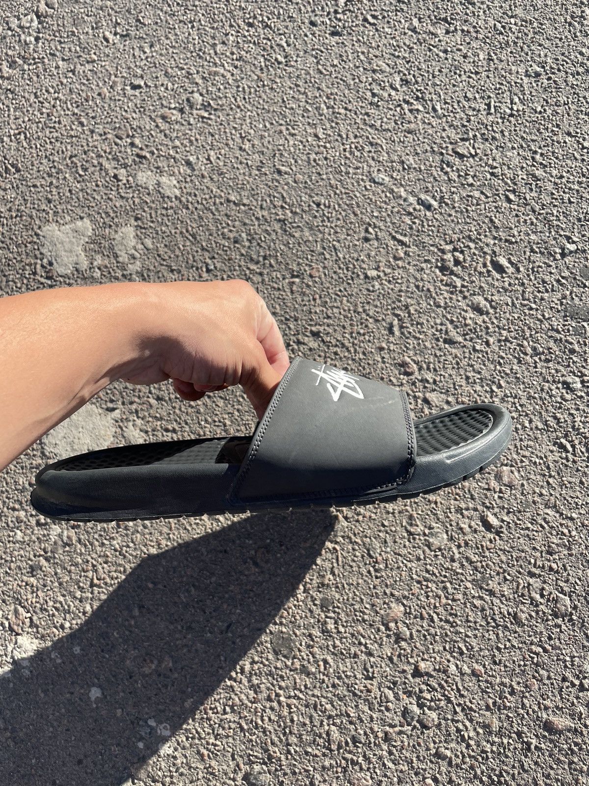 Nike × Stussy Nike Stussy Benassi Flip Flops Size US 8 / EU 41 - 4 Thumbnail