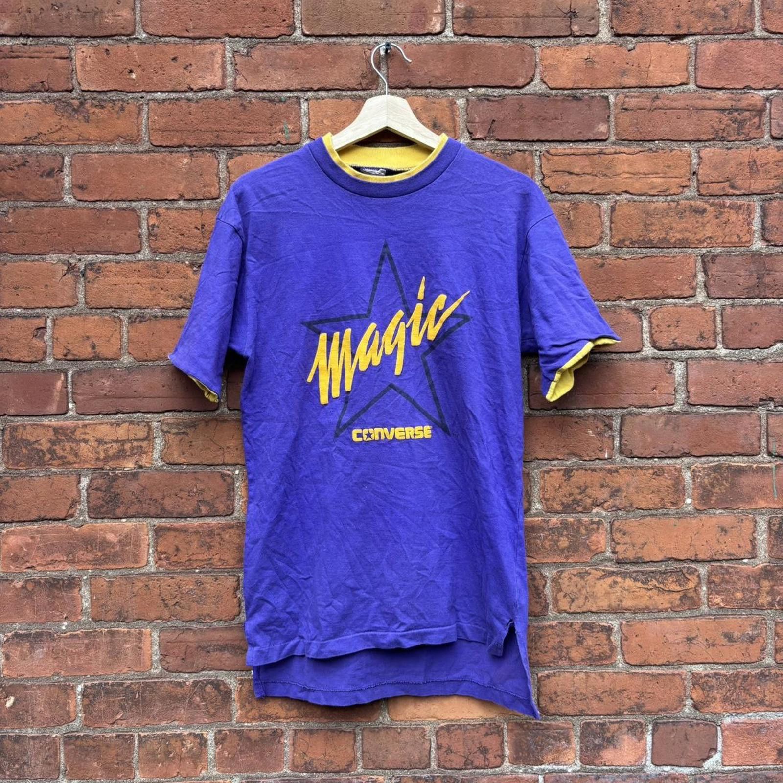 Converse vintage converse magic johnston t shirt 80s M Size US M / EU 48-50 / 2 - 1 Thumbnail