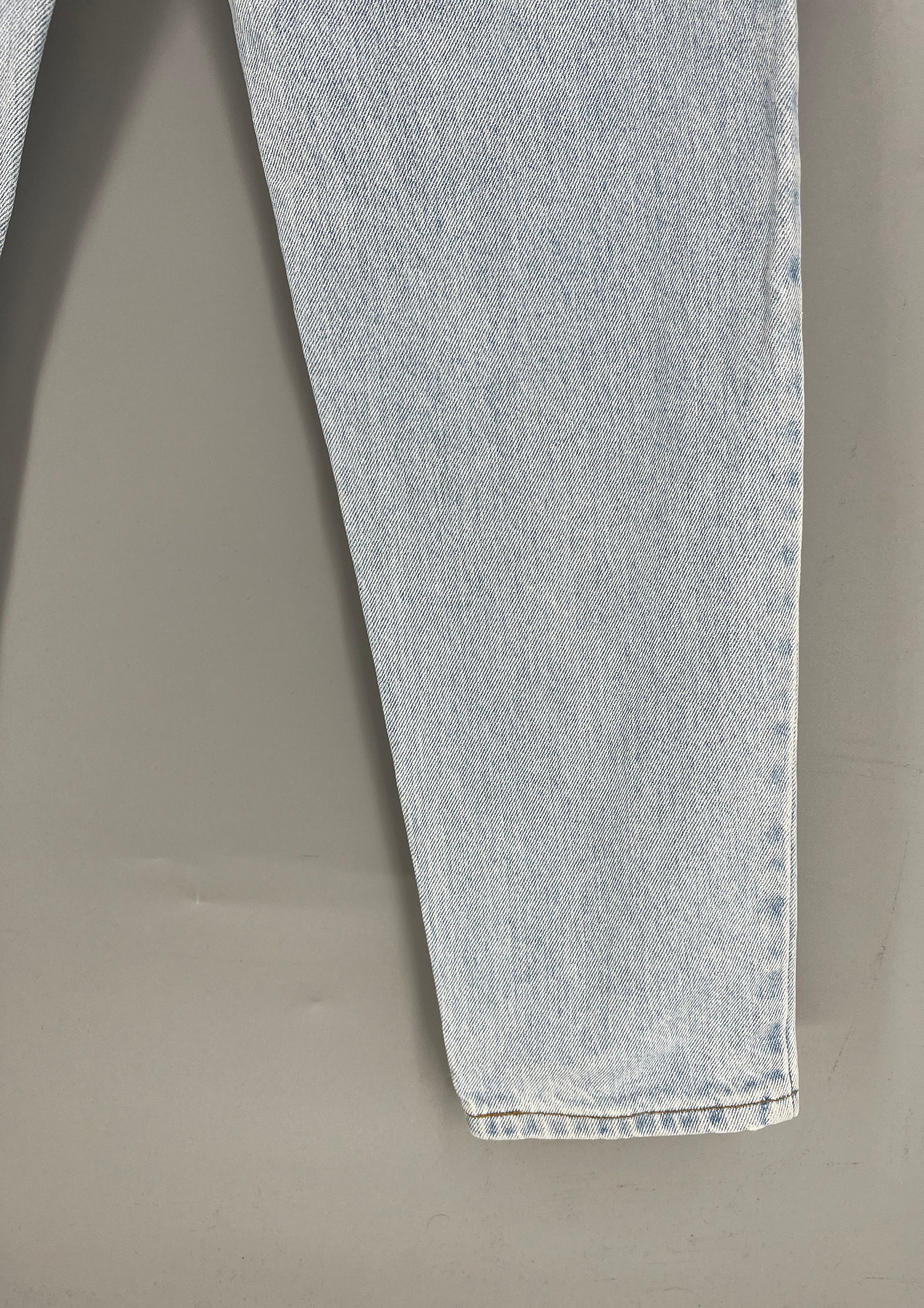 Levi's Vintage Levi’s 512 Slim Fit Straight Leg Light Blue Jeans Size US 30 / EU 46 - 12 Thumbnail