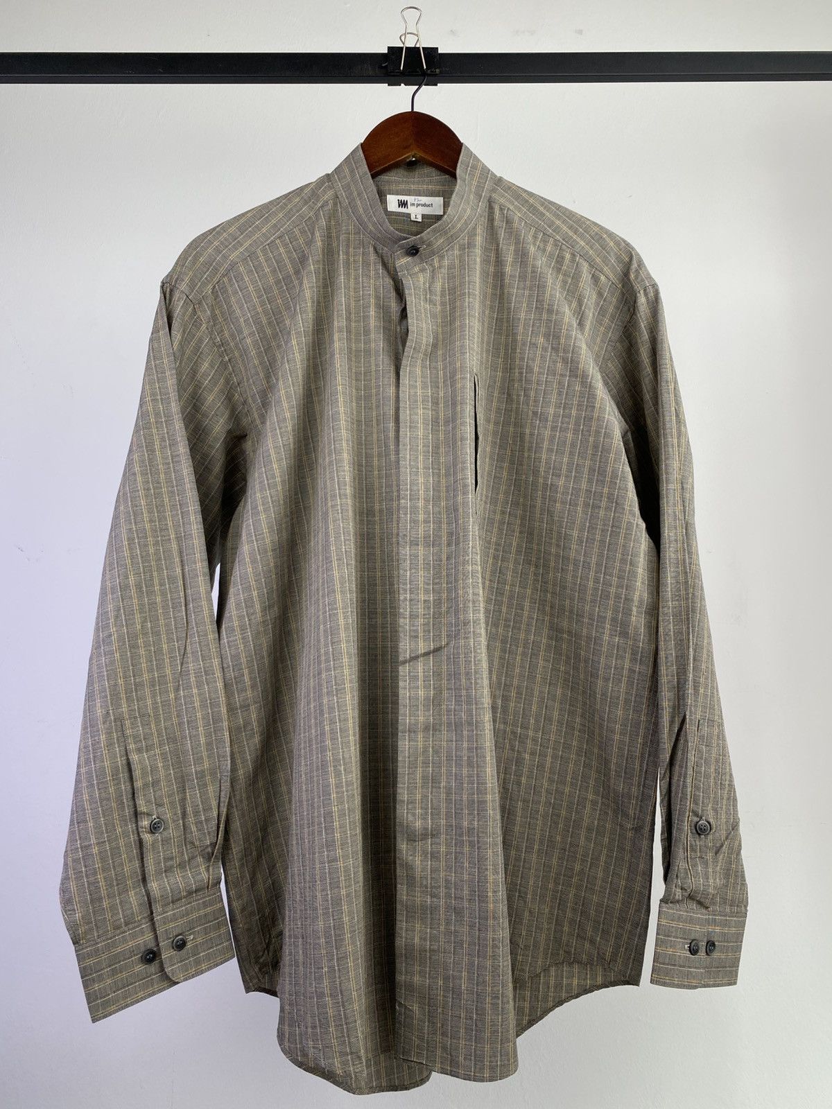 Issey Miyake Im Product Issey Miyake 00s Striped Shirt Japan Size US L / EU 52-54 / 3 - 1 Thumbnail