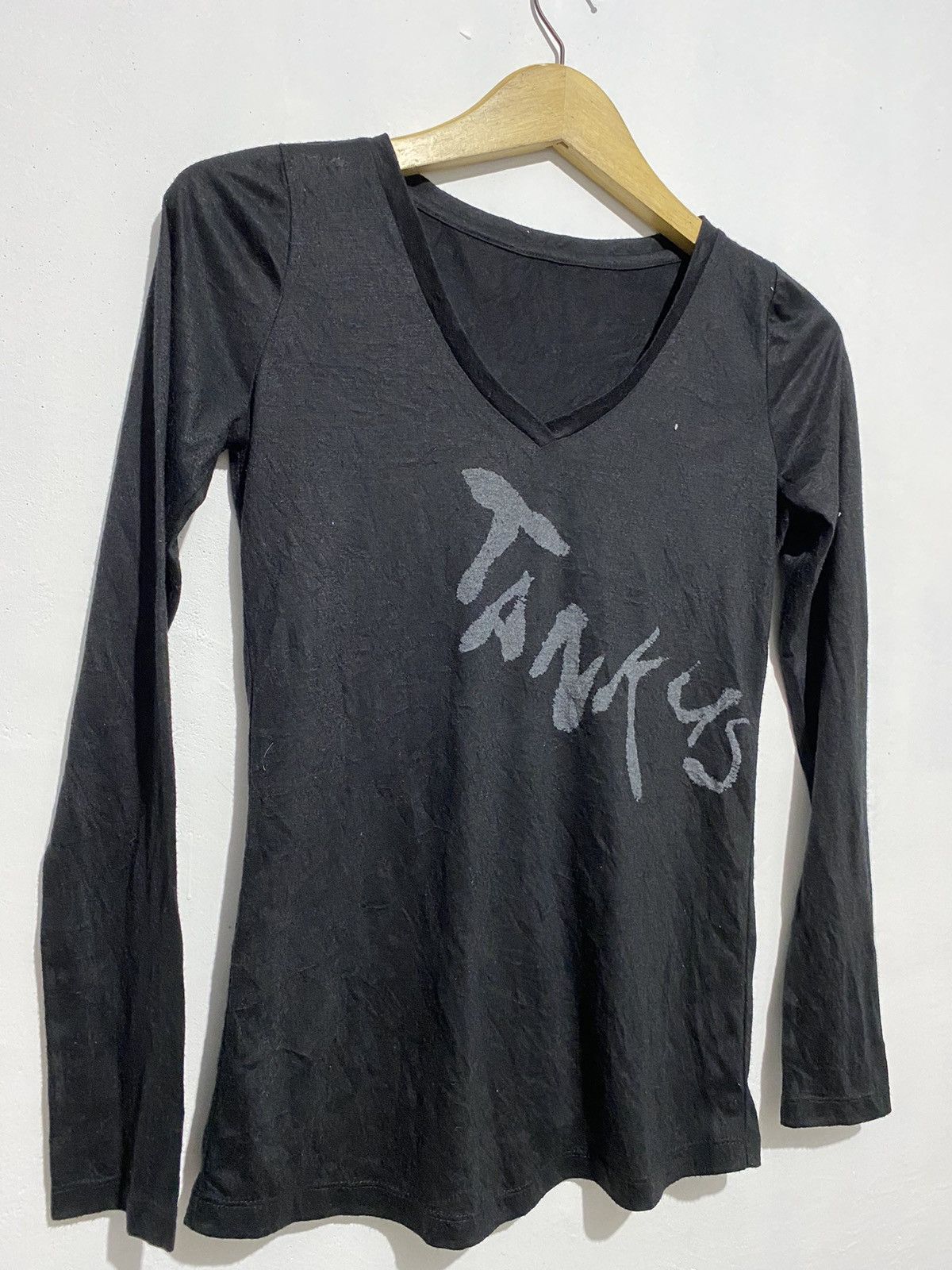 5351 POUR LES HOMMES Japanese Tankus V neck longsleeve tshirts LGB style Size US S / EU 44-46 / 1 - 1 Thumbnail