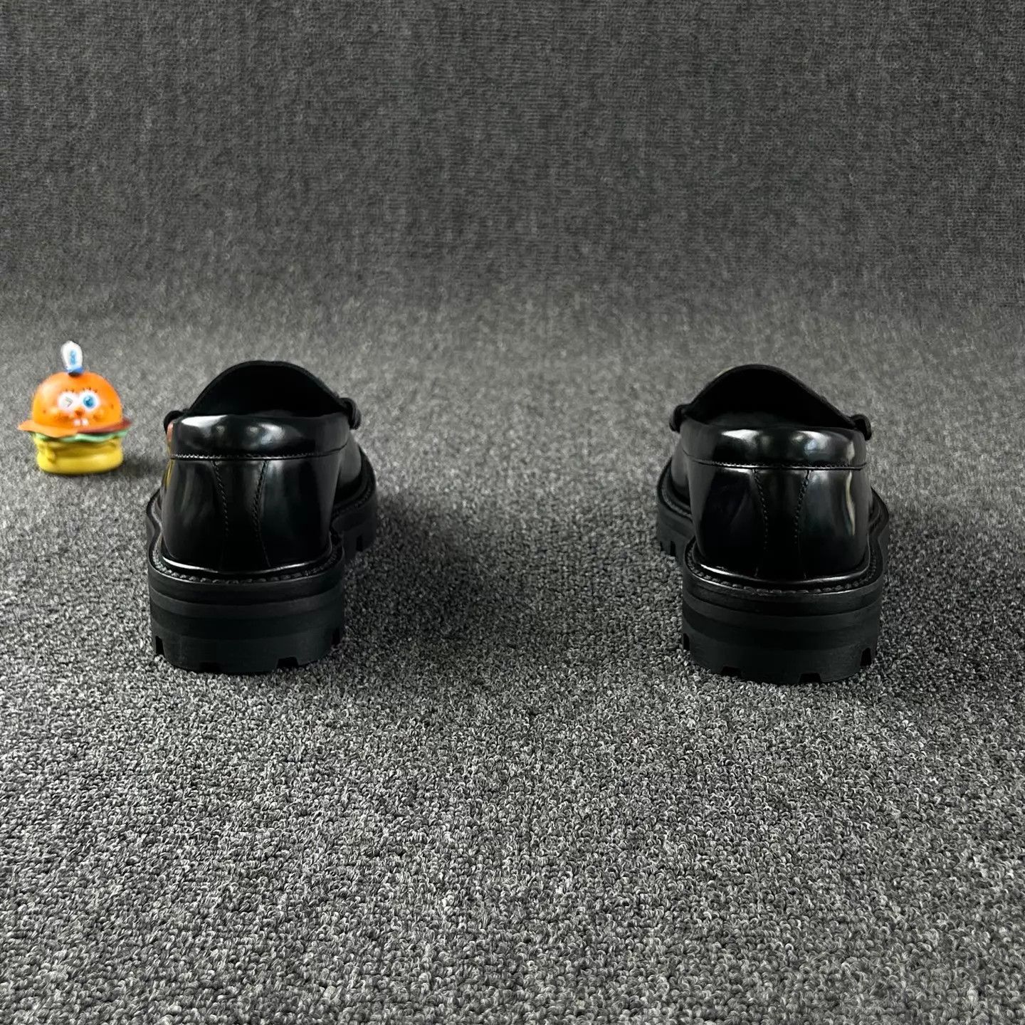 Celine Celine Black Tassel Loafer with Triomphe Clasp Size US 4.5 / IT 34.5 - 5 Thumbnail
