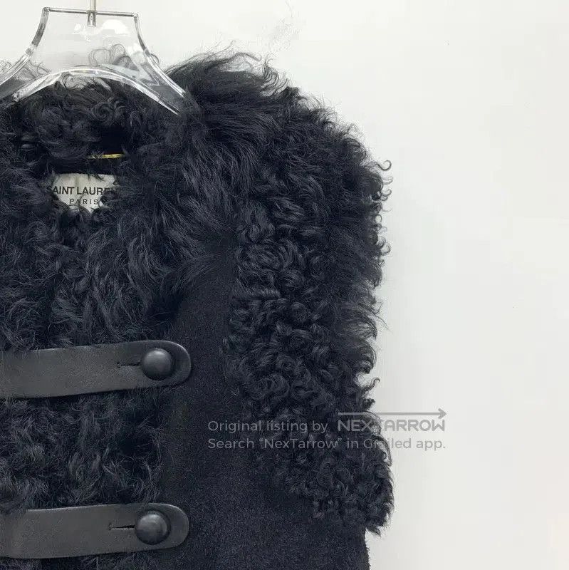 Other YSL Black Women's Jacket with Fur Trim . Size S / US 4 / IT 40 - 3 Thumbnail