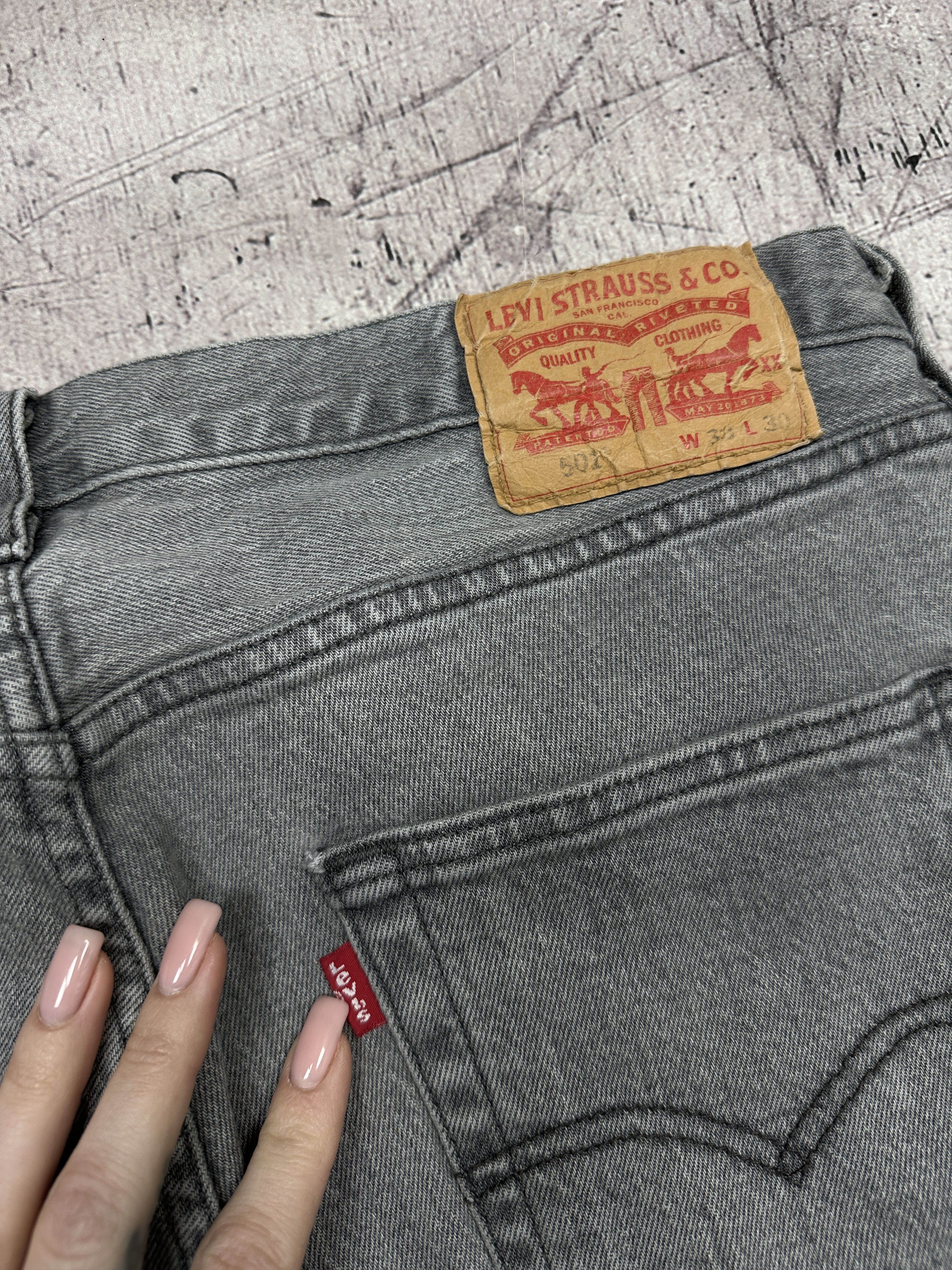 Levi's Levi's 501 Mens Denim Pants Jeans Size 33 x 30 Size US 33 - 3 Thumbnail