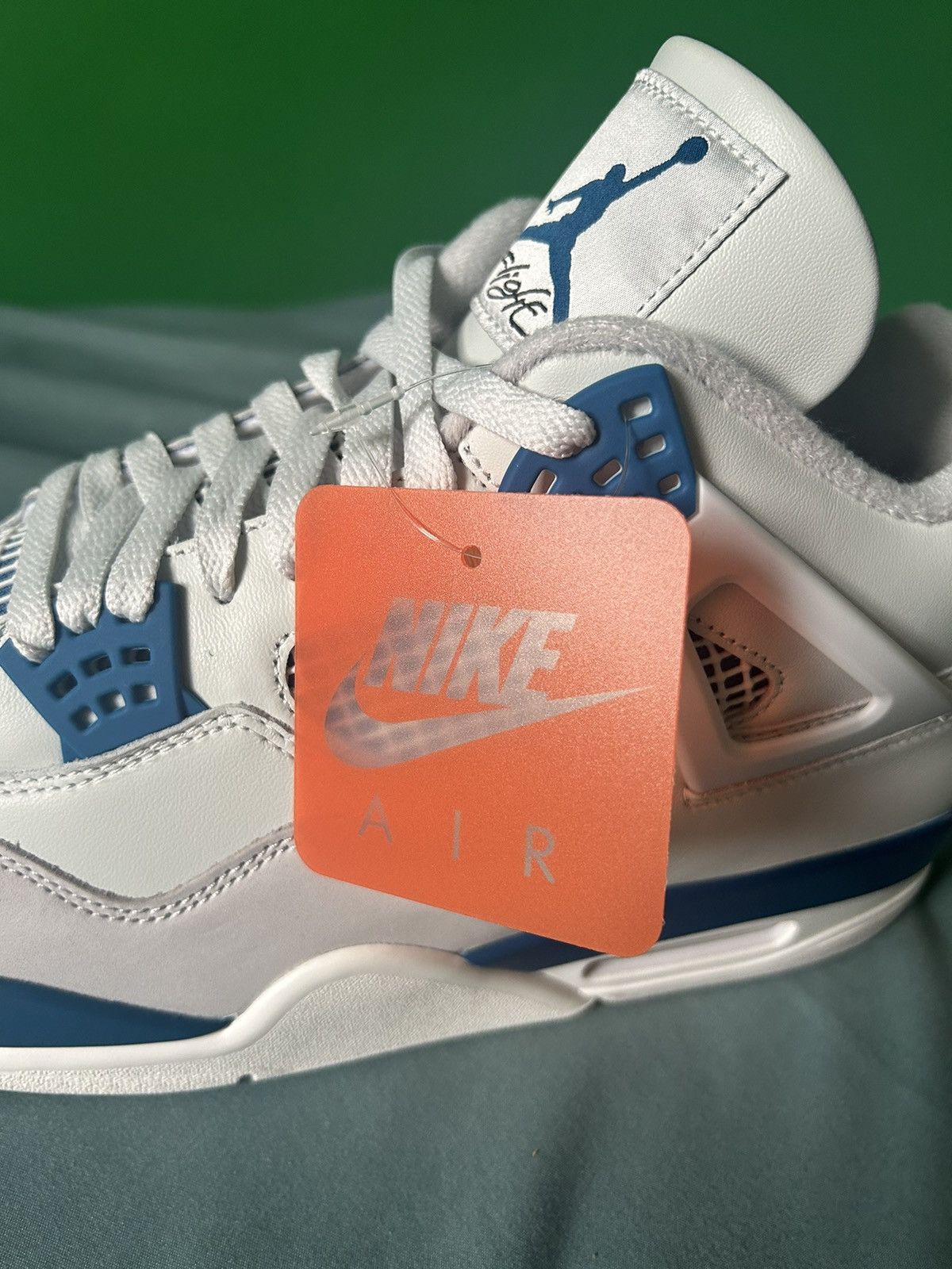 Jordan Brand Nike Air Jordan 4 Military Blue 2024 Size US 13 / EU 46 - 8 Thumbnail