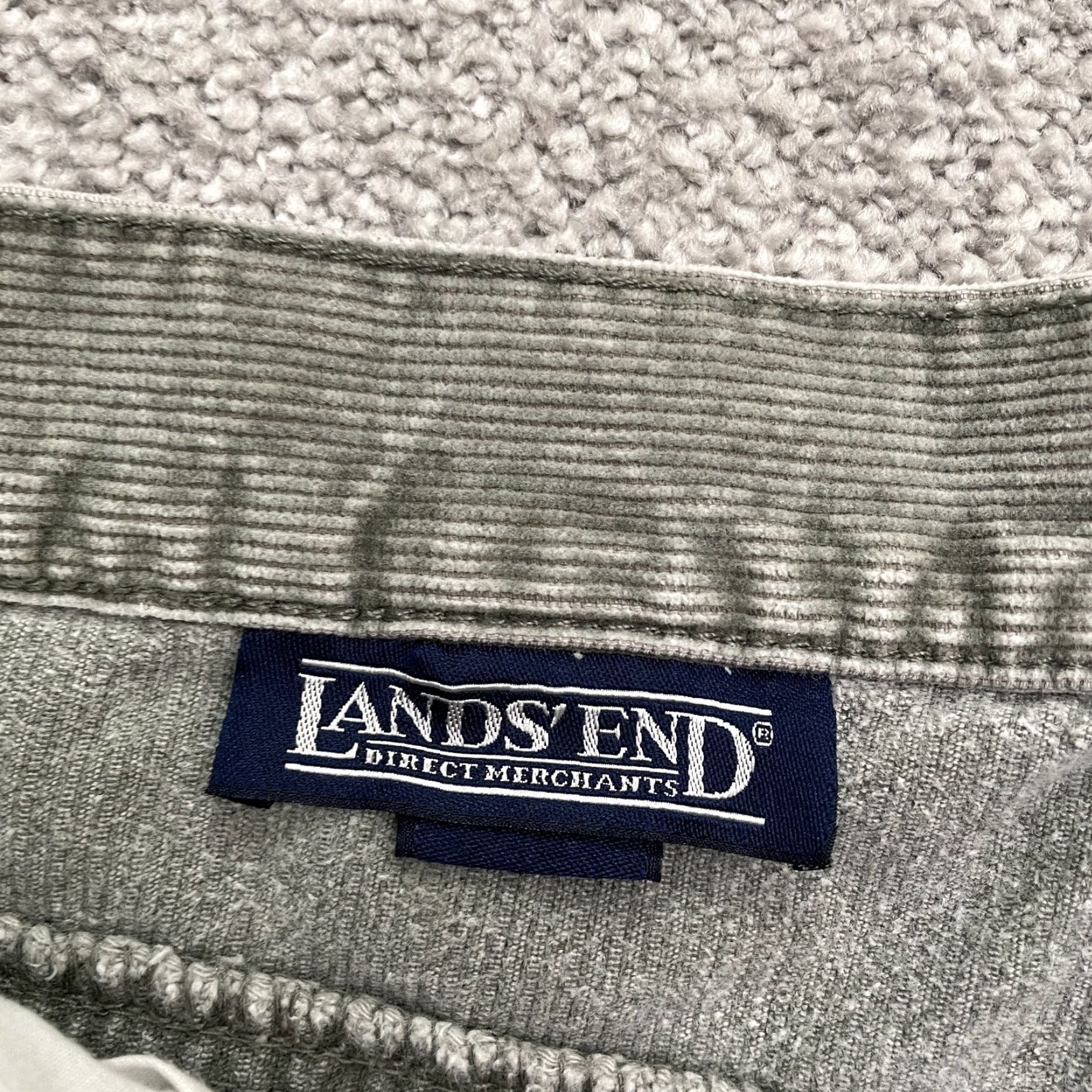 Lands' End Lands' End Pants Women 16 Green Corduroy Ankle Straight Leg Cotton Casual 32x26 Pockets Machine Washable Size 38" / US 16 / IT 52 - 5 Thumbnail