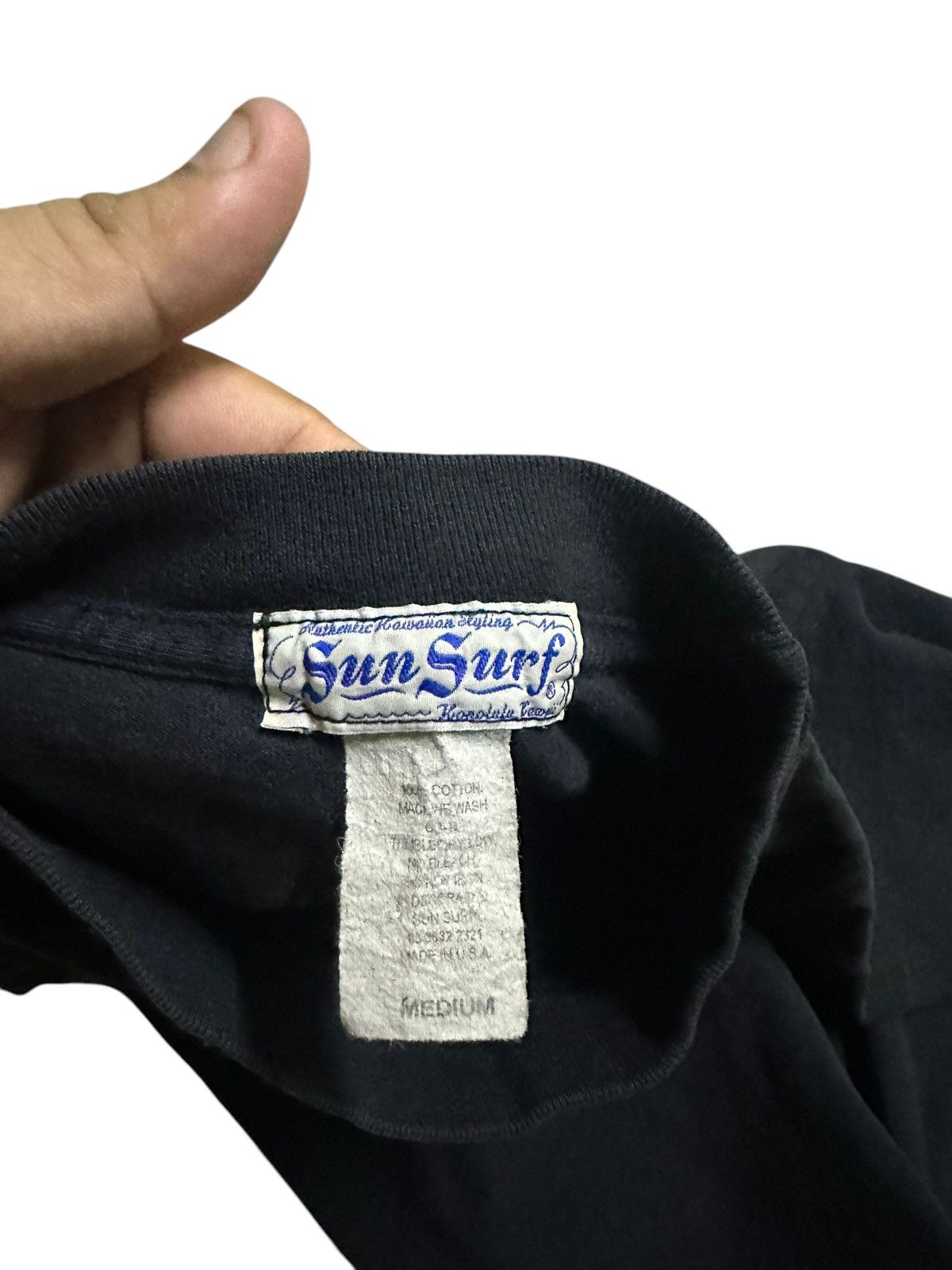 Sun Surf Vintage Sun surf Kara-Sishi Botan backhit tshirt Size US M / EU 48-50 / 2 - 4 Thumbnail