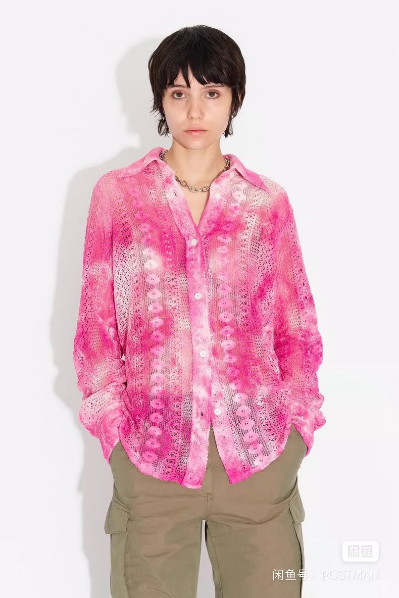 Our Legacy our legacy size 36 Shirt with pink tie-dye 2504-Nextarrow Size US XXS / EU 40 - 1 Thumbnail