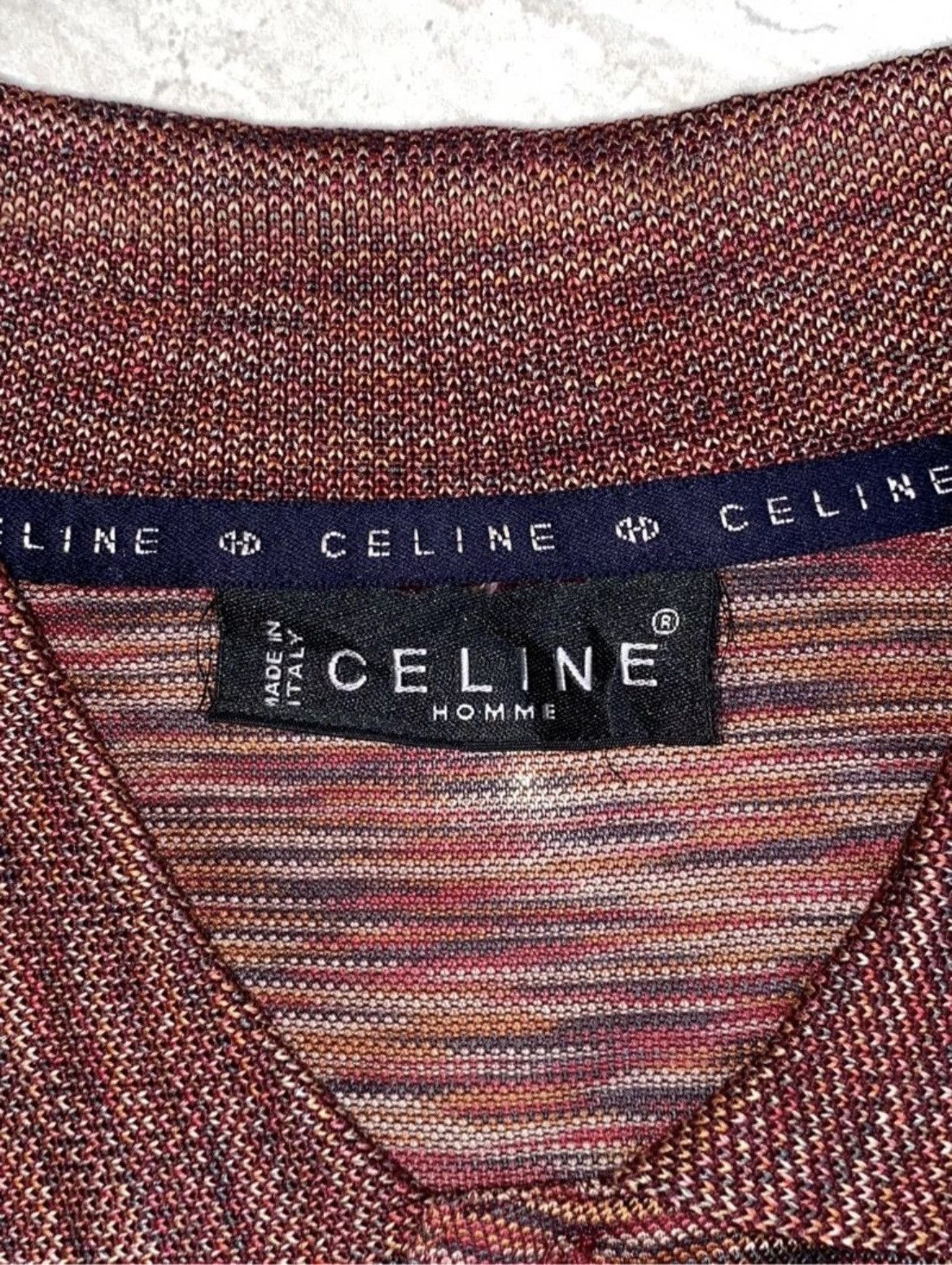 Celine CELINE HOMME Long Sleeve T-shirt Size US L / EU 52-54 / 3 - 5 Thumbnail
