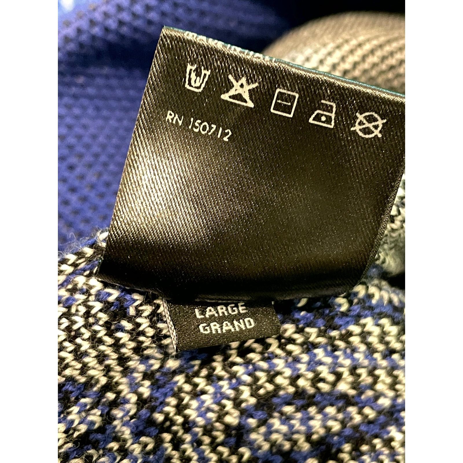 Amiri Amiri Knit Paisley Blue Sweats Size US 34 / EU 50 - 5 Thumbnail