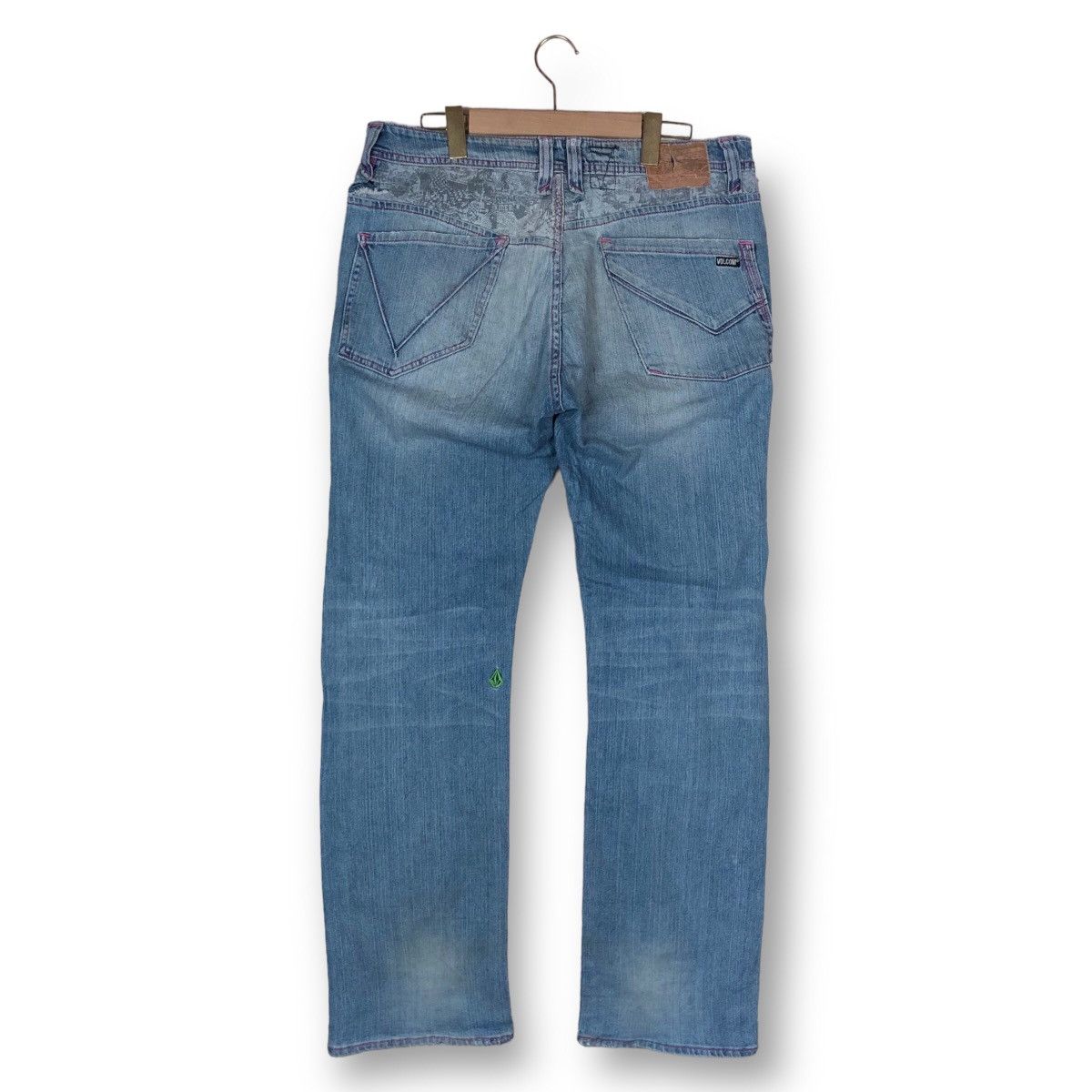 Volcom Vintage Volcom Distressed Faded Denim Jeans Size US 36 / EU 52 - 10 Thumbnail