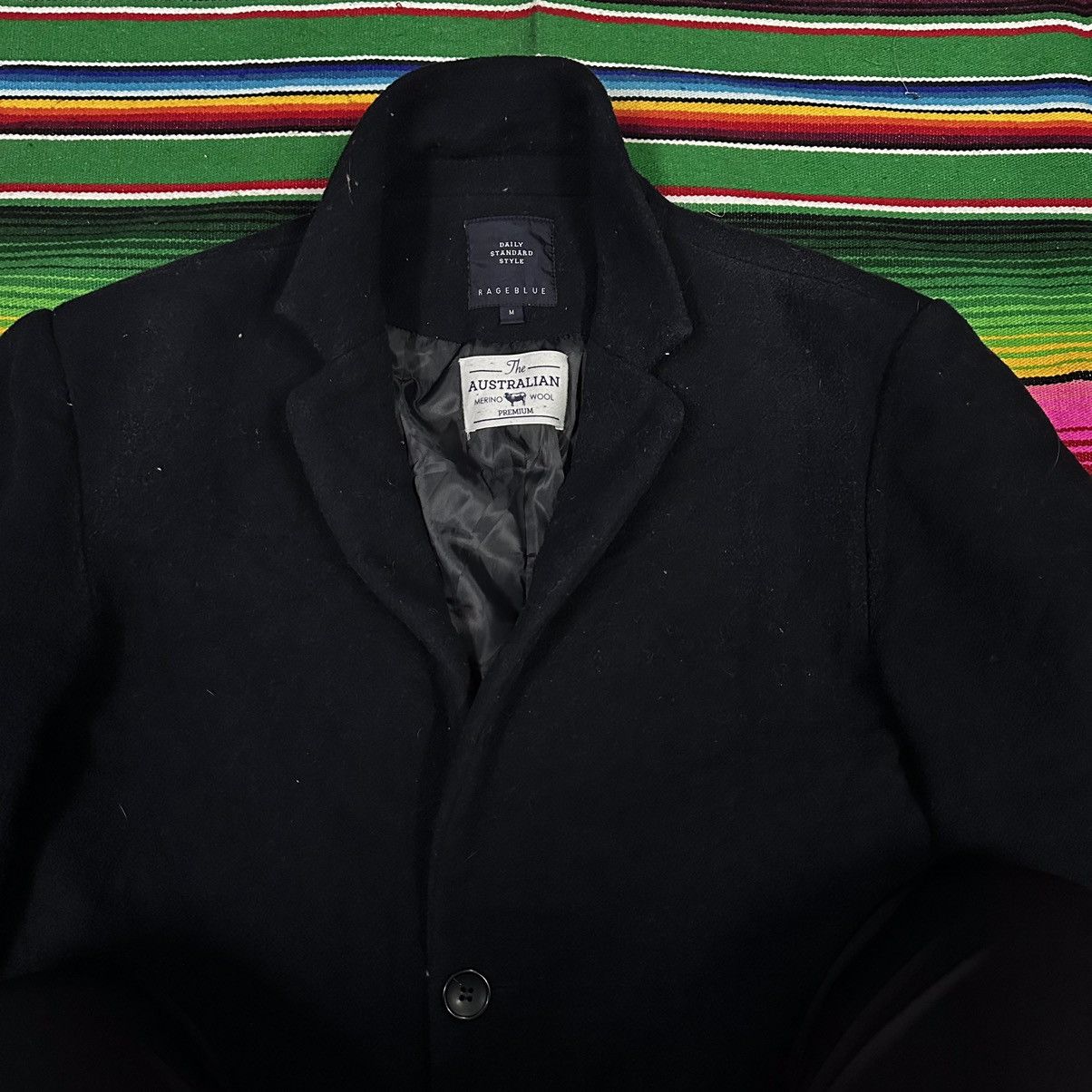 Vintage 💥Japanese Brand💥 RageBlue Blazzer 💥 Size US L / EU 52-54 / 3 - 3 Thumbnail