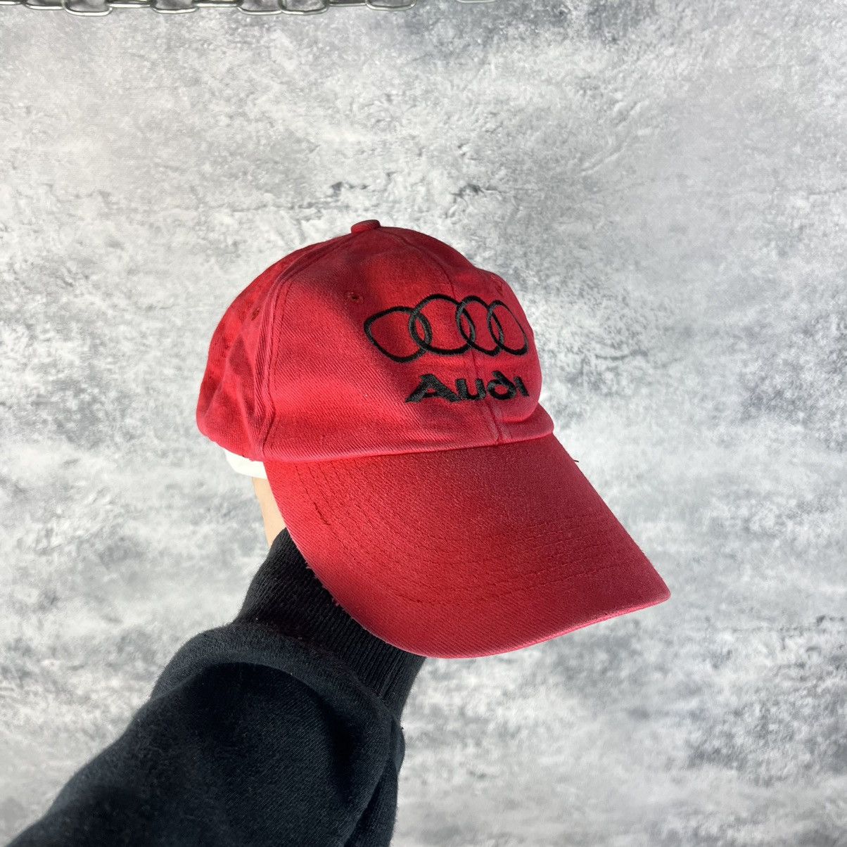 Audi Audi Vintage Cap Men's Red One Size Size ONE SIZE - 1 Thumbnail