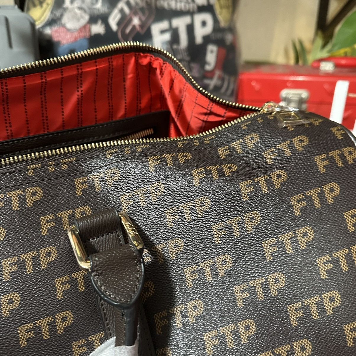 Fuck The Population FTP Brown Damier Duffle Bag Size ONE SIZE - 12 Thumbnail