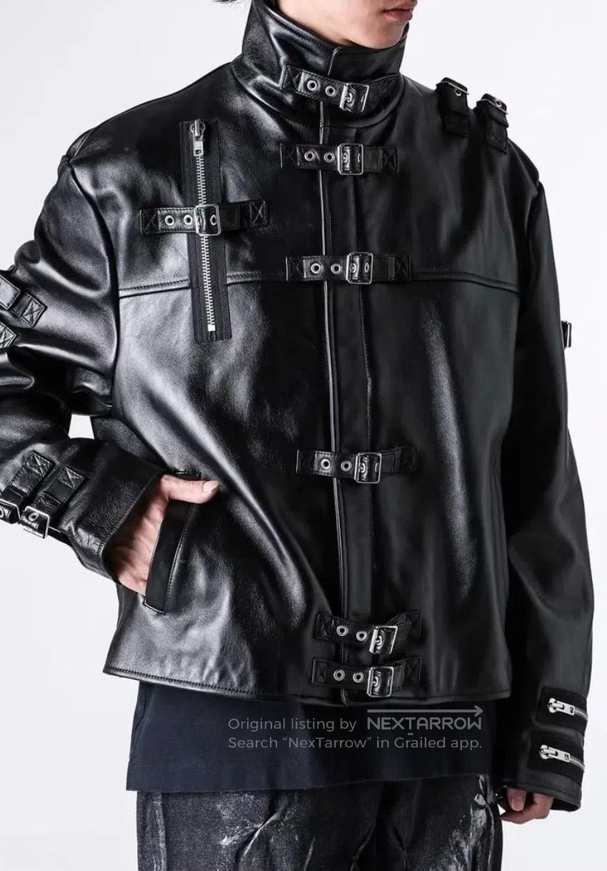 Doublet doublet 25AW Buckle Overload Leather Jacket. Size US M / EU 48-50 / 2 - 5 Thumbnail