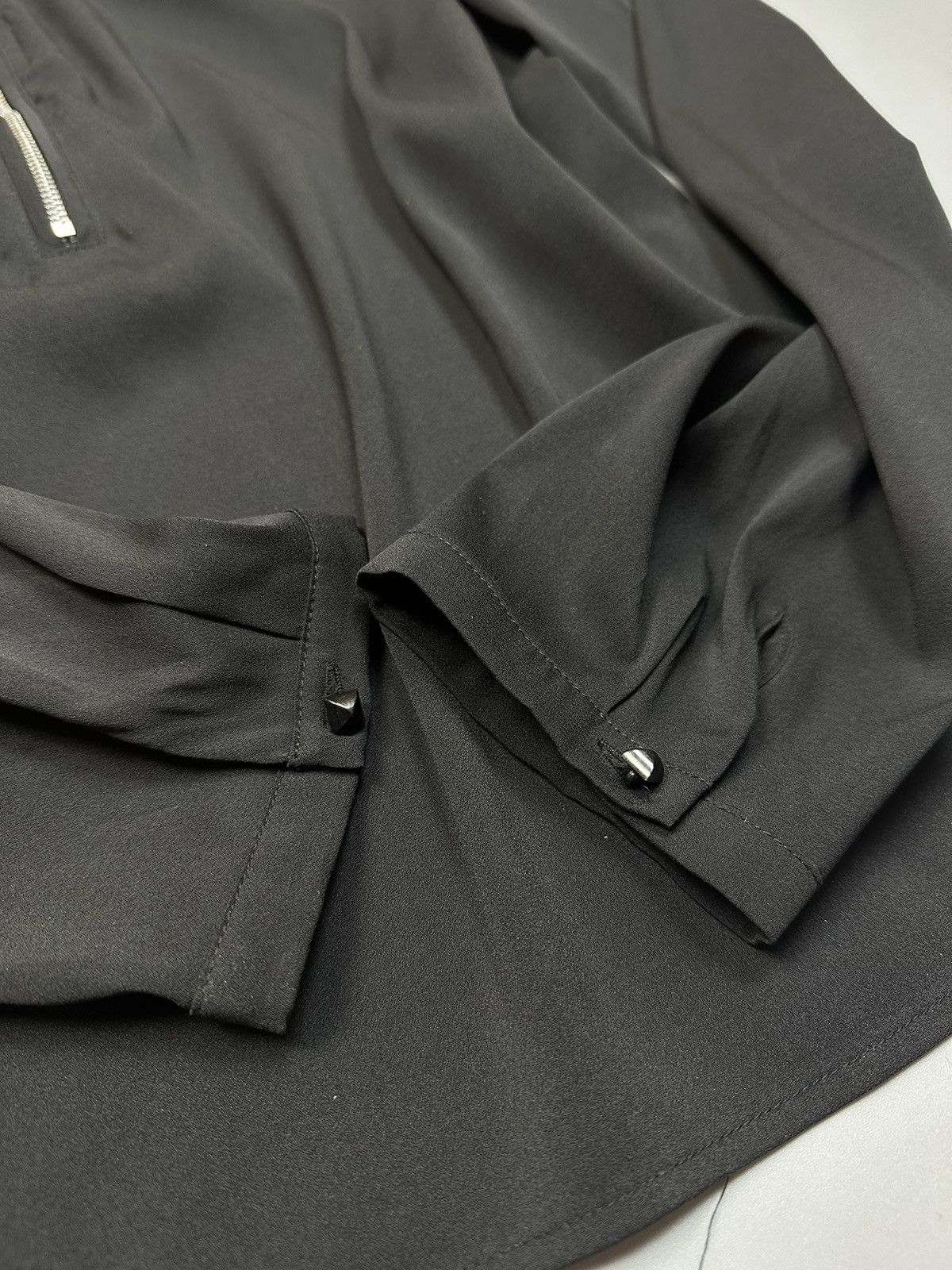 Replay Women's black zip blouse by Replay M-L 2241901 Size M / US 6-8 / IT 42-44 - 8 Thumbnail