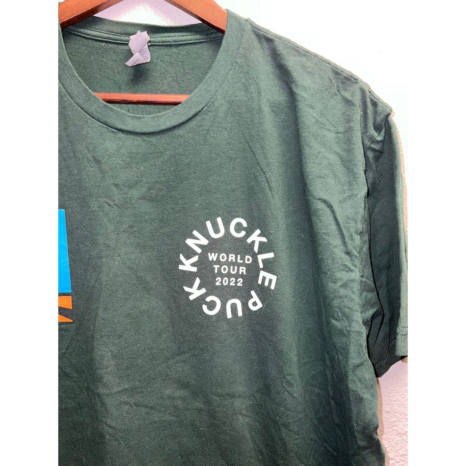 Next Level Apparel Knuckle Pucker Shirt World Tour 2022 '22 Concert Tee Band XL Size US XL / EU 56 / 4 - 2 Thumbnail
