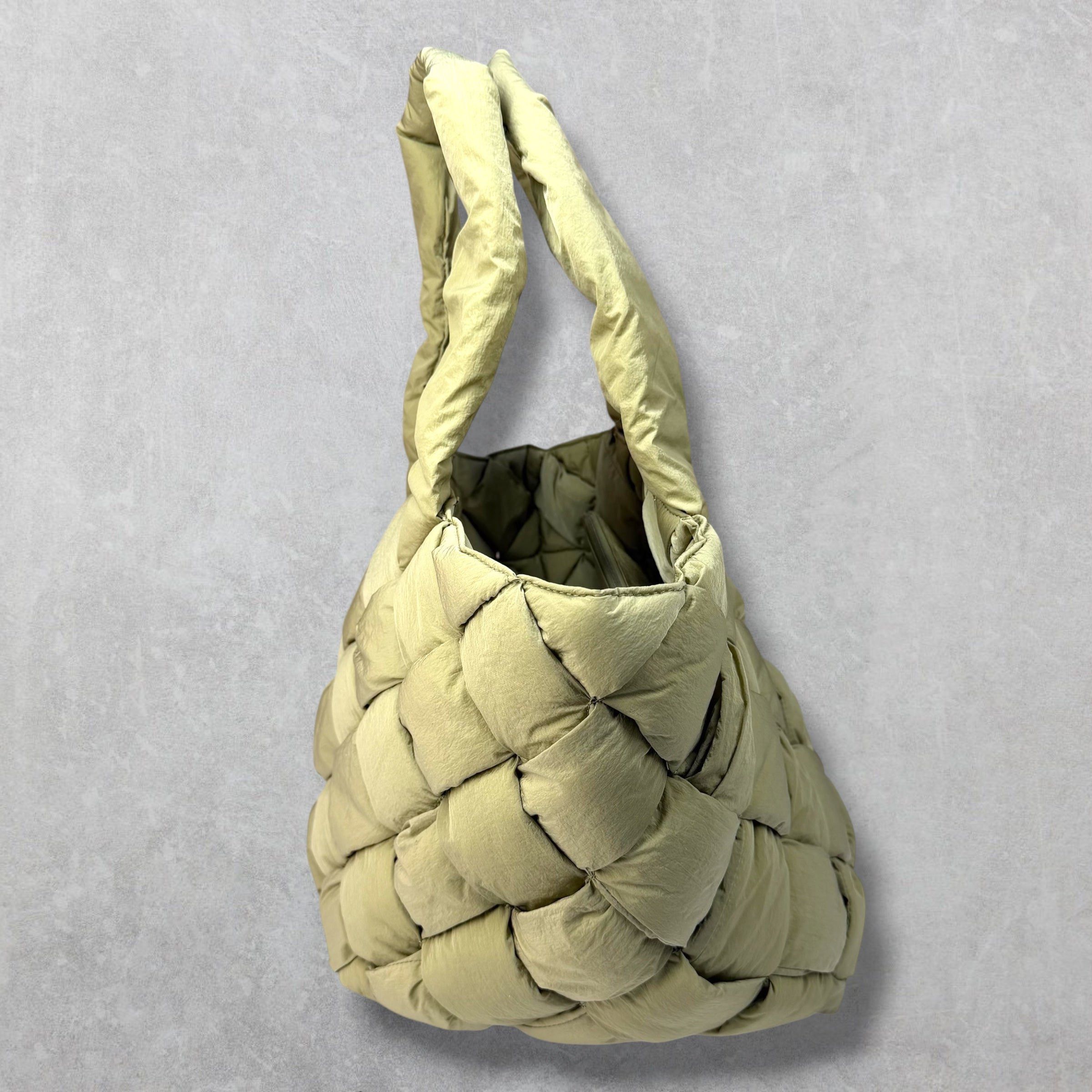 Bottega Veneta Bottega Veneta Cassette Intrecciato Nylon Tote Size ONE SIZE - 2 Thumbnail