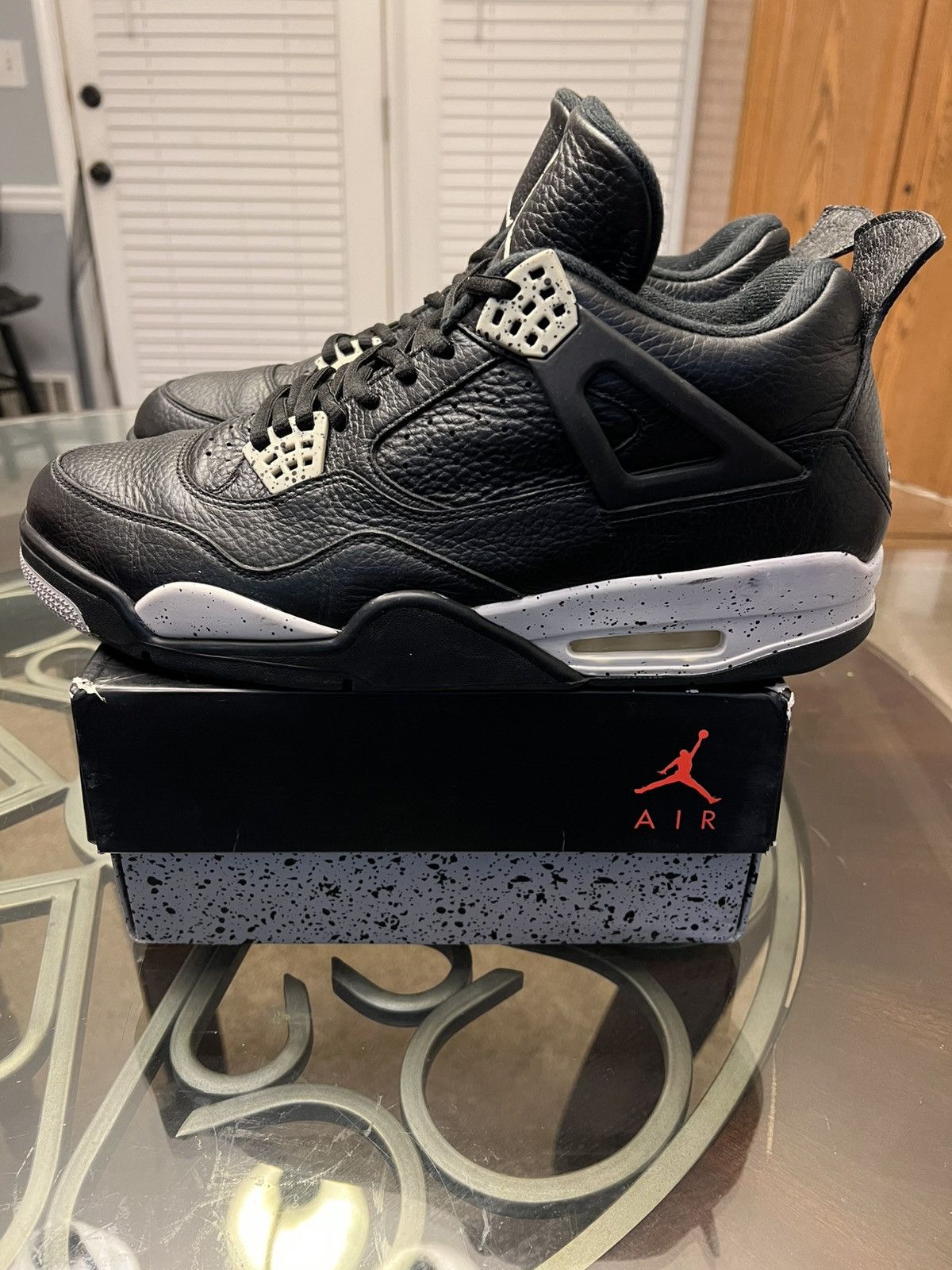 Jordan Brand Jordan 4 Retro Oreo Size US 13 / EU 46 - 2 Thumbnail