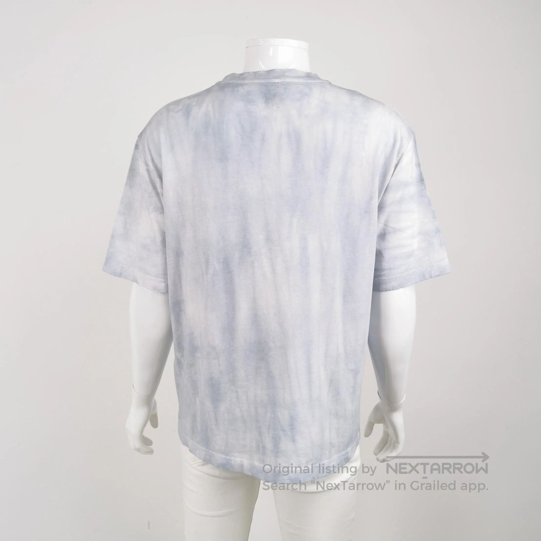 Acne Studios Acne Studios Men's Blue Logo Crewneck T-Shirt. Size US S / EU 44-46 / 1 - 3 Thumbnail