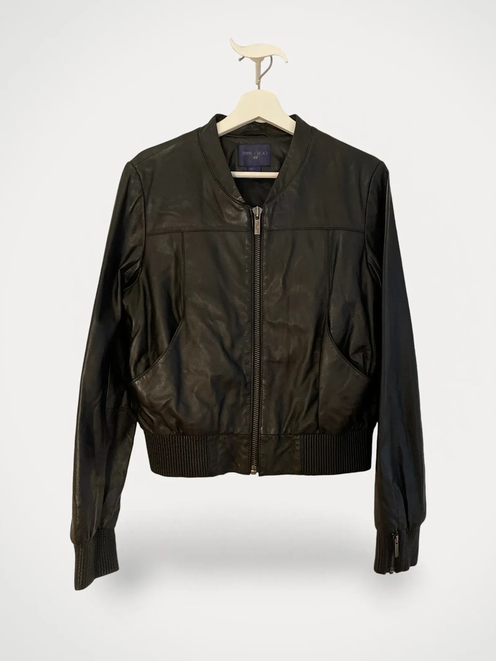Jimmy Choo Jimmy Choo Jimmy Choo for H&M Leather Jacket Size M / US 6-8 / IT 42-44 - 1 Thumbnail