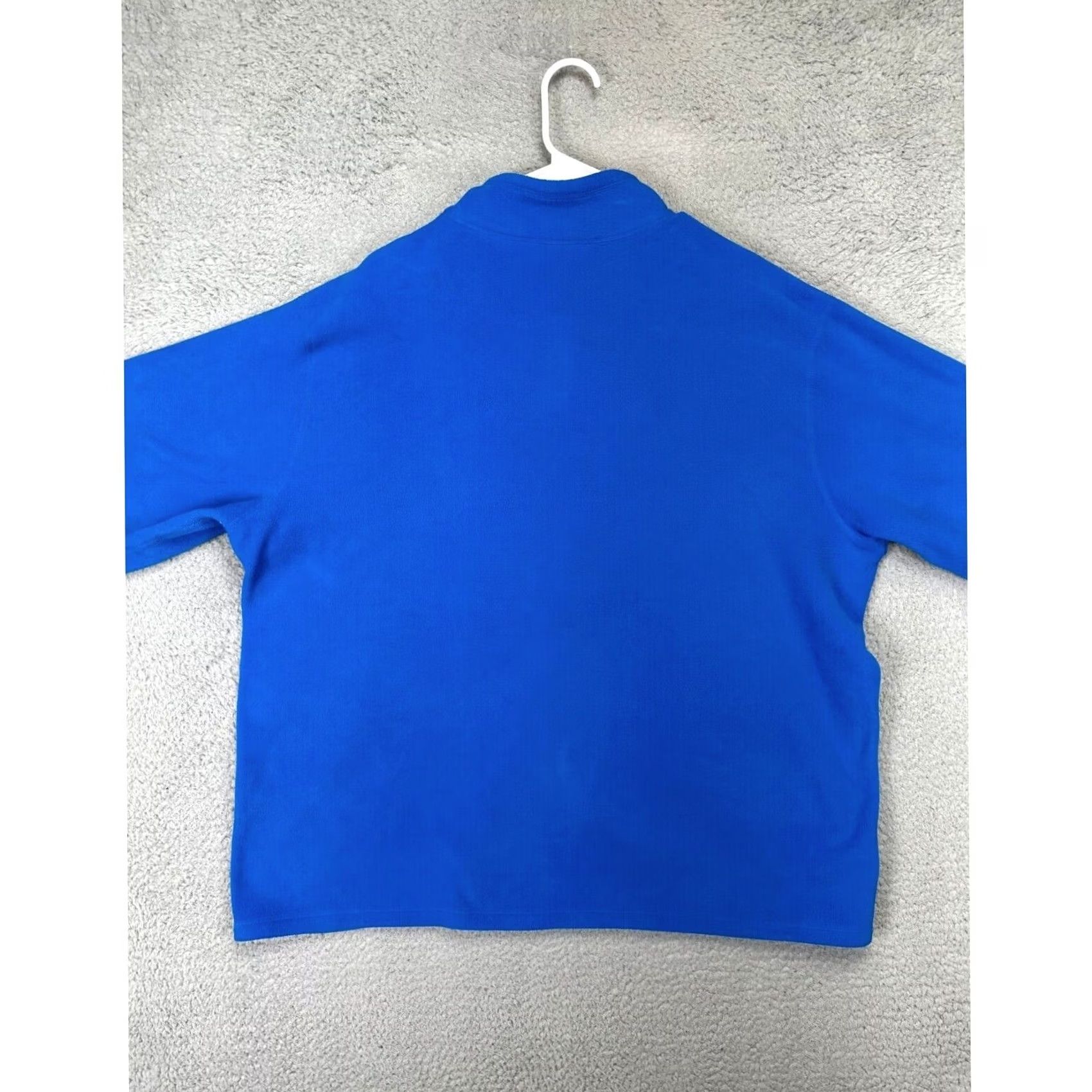 Eddie Bauer Eddie Bauer First Ascent Fleece Sweater Mens 2XL Polartec Blue Quarter Zip Logo Pullover Long Sleeve Mock Neck Winter Mens Size US XXL / EU 58 / 5 - 3 Thumbnail