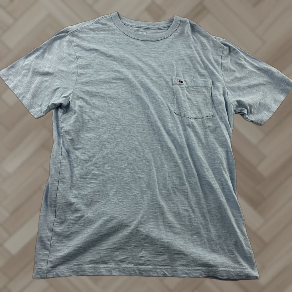 Vineyard Vines Vineyards Vines Short Sleeve T-Shirt Men’s Medium Blue Pocket Shirt Size US M / EU 48-50 / 2 - 1 Thumbnail