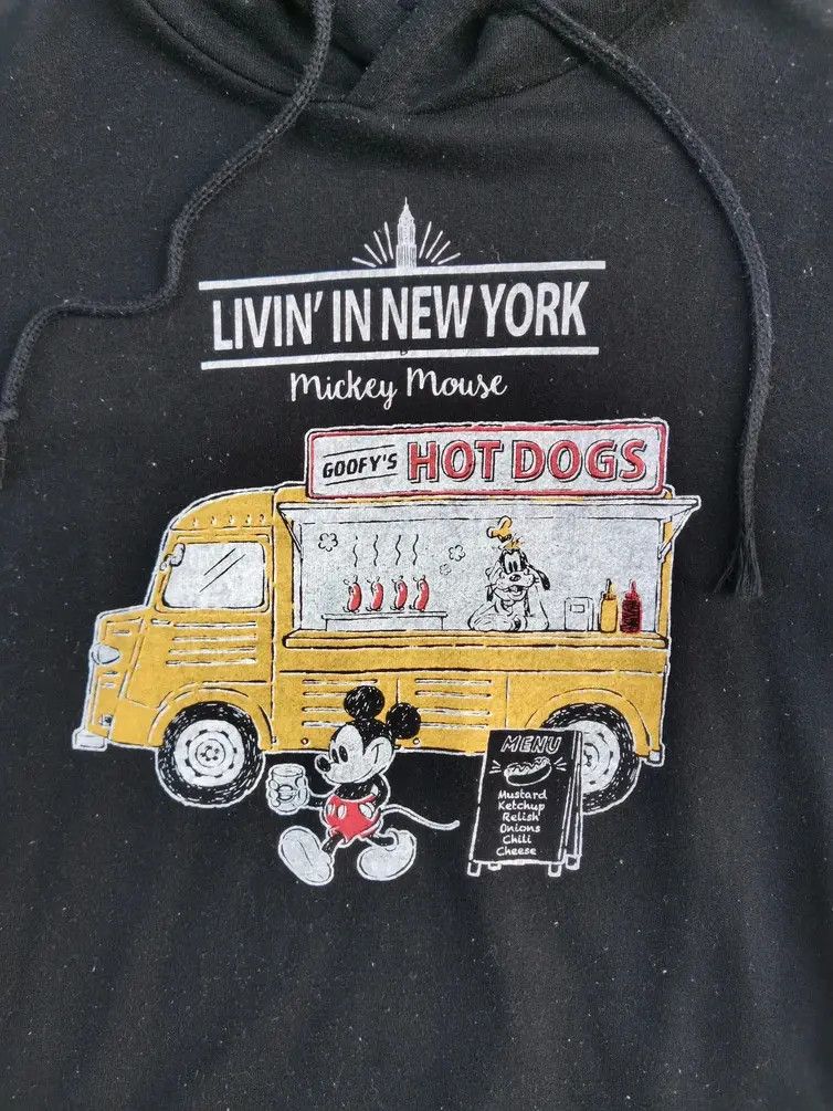 Japanese Brand × Mickey Mouse Disney Mickey Mouse and Goofy's Hot Dog Sweatshirt Size US M / EU 48-50 / 2 - 4 Thumbnail