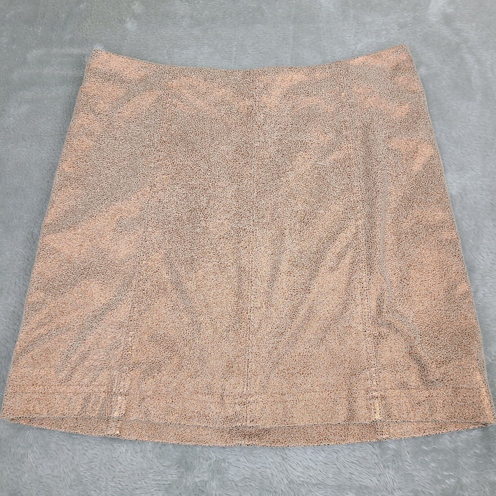 Free People Free People Modern Femme Skirt Womens Size 8 Shimmer Beige B Size 30" / US 8 / IT 44 - 7 Thumbnail