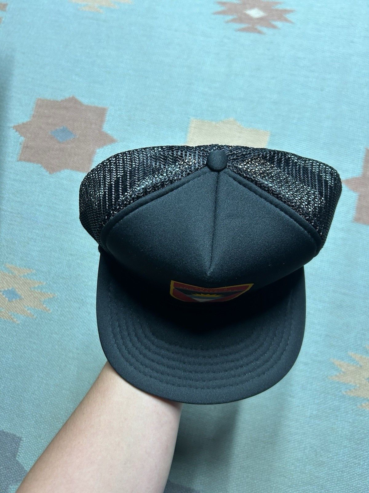 Vintage Vintage trucker hat Antigua and barbuda Caribbean beach sun Size ONE SIZE - 3 Thumbnail