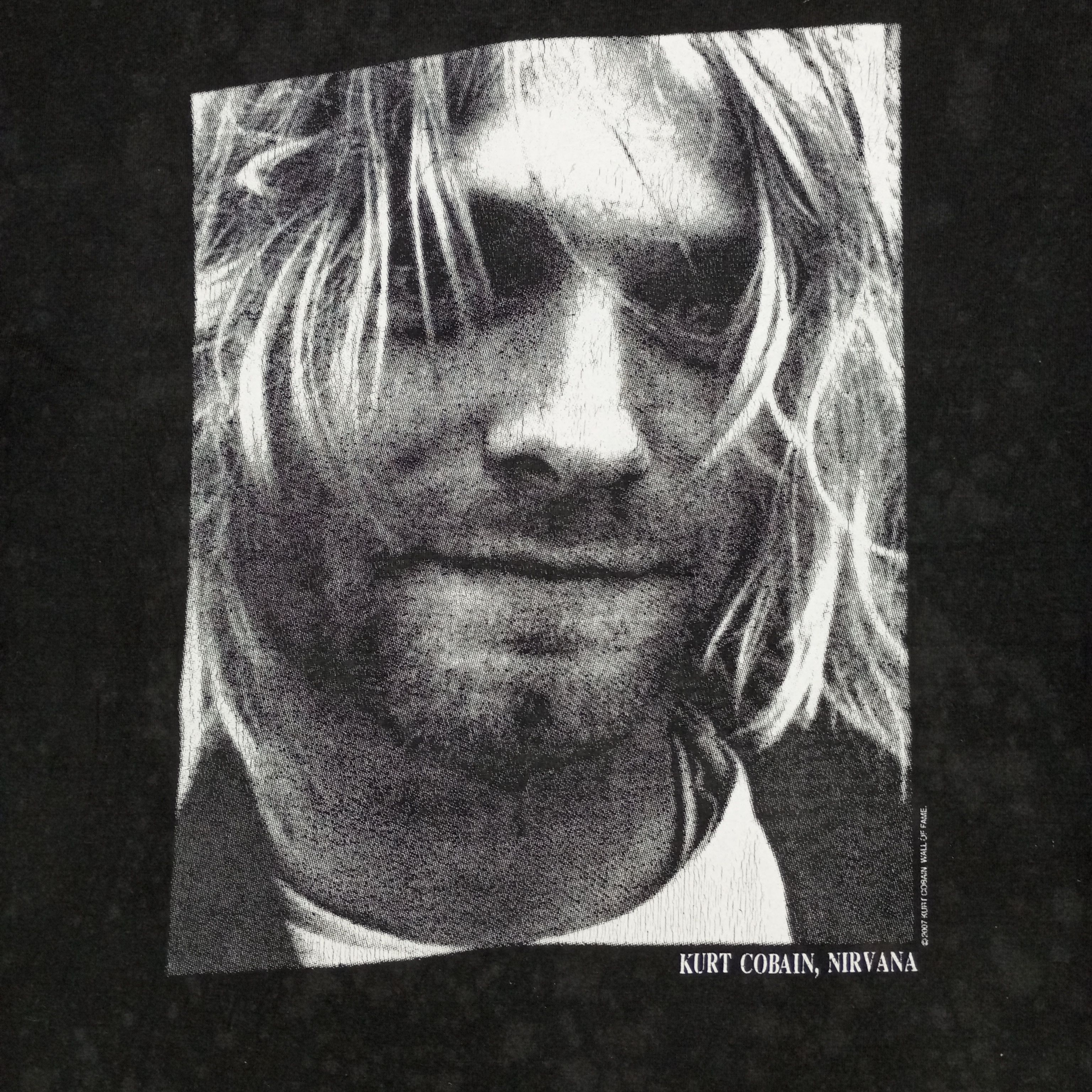 Nirvana × Vintage Kurt Cobain Nirvana Band Music Phototees Vintage Tshirt Size US L / EU 52-54 / 3 - 2 Thumbnail
