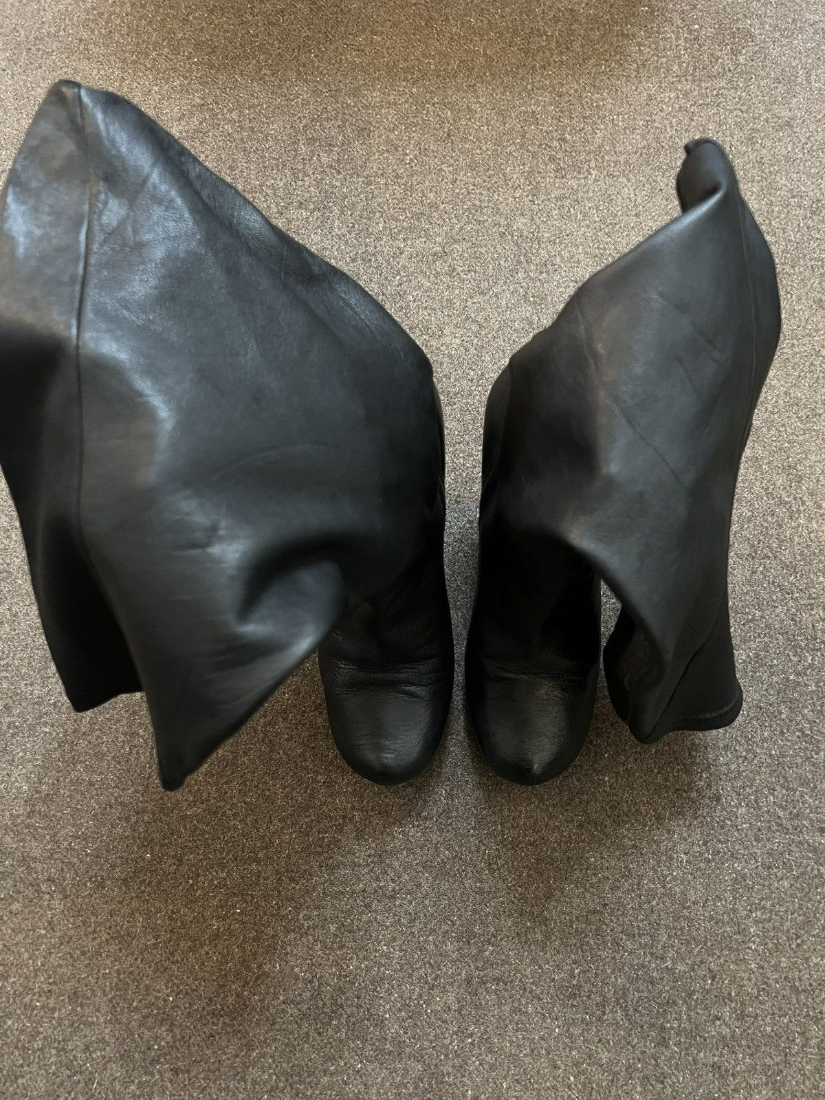 Rick Owens Rick Owens FW09 Volume Wedge Boots Size US 6.5 / IT 36.5 - 10 Thumbnail