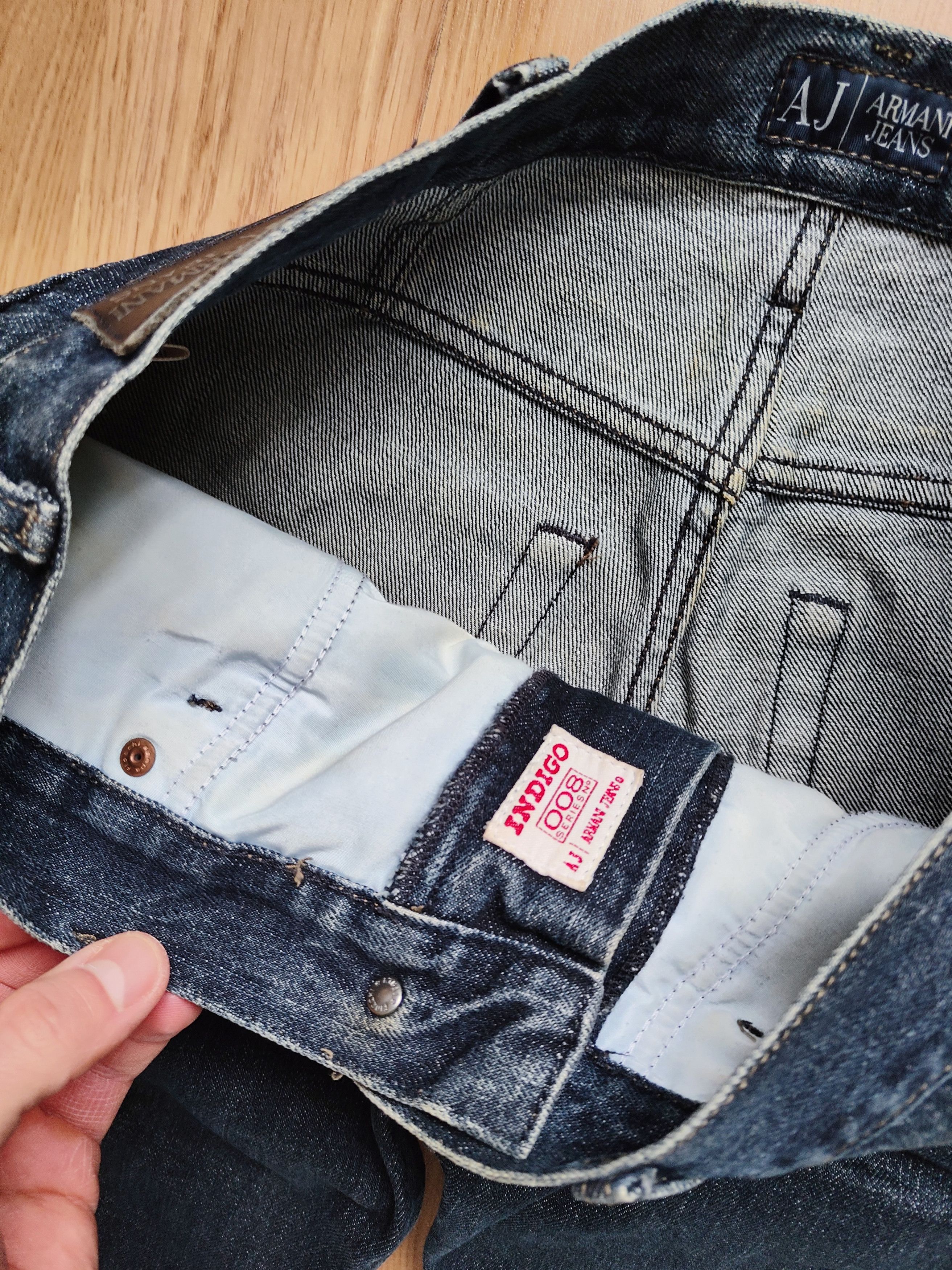 Giorgio Armani Vintage Armani Jeans Indigo 008 Series giorgio armani Size US 32 / EU 48 - 6 Thumbnail