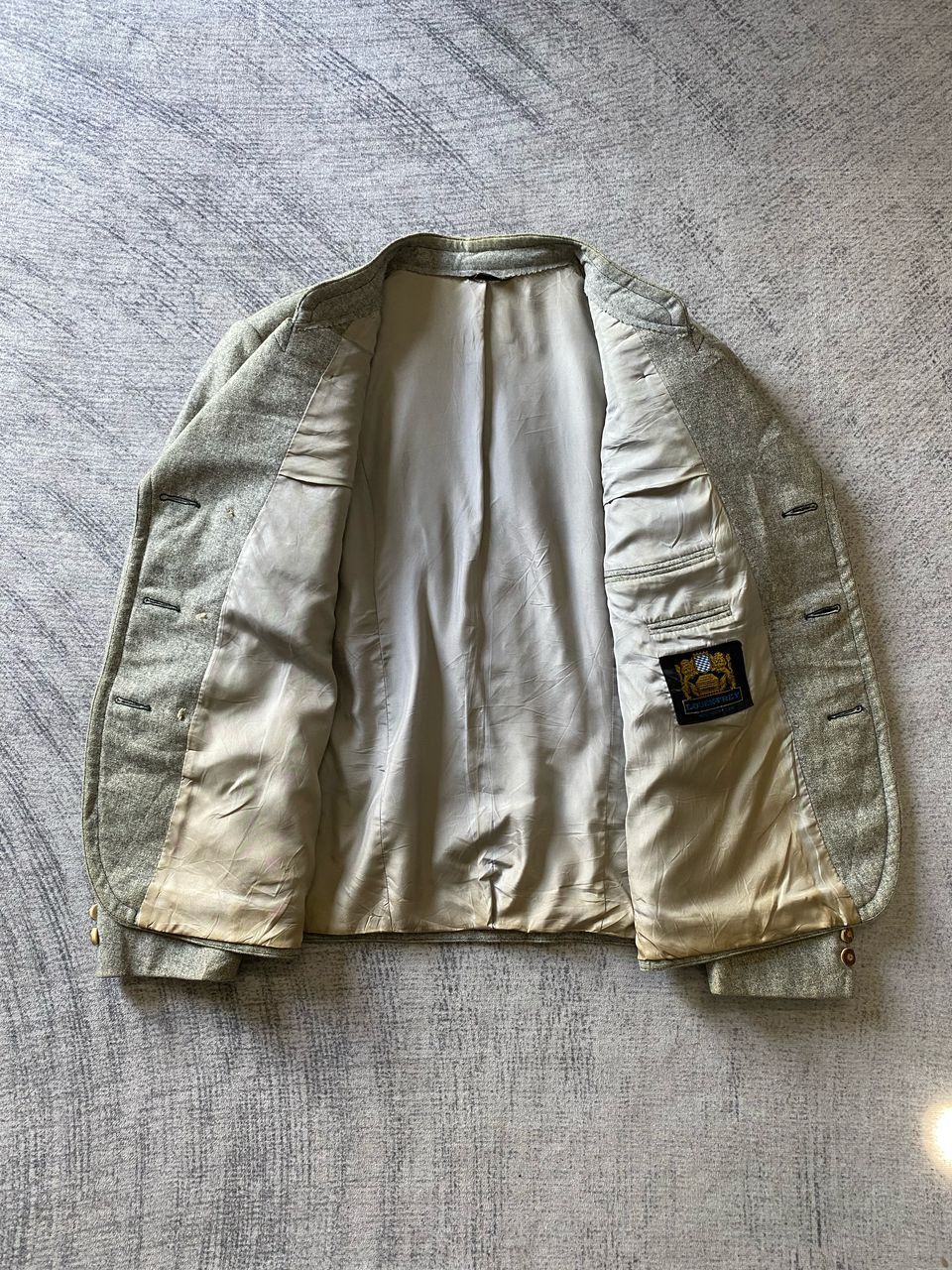 Vintage Loden-Frey Munchen Double Breasted Wool Casual Jacket Size US S / EU 44-46 / 1 - 9 Thumbnail