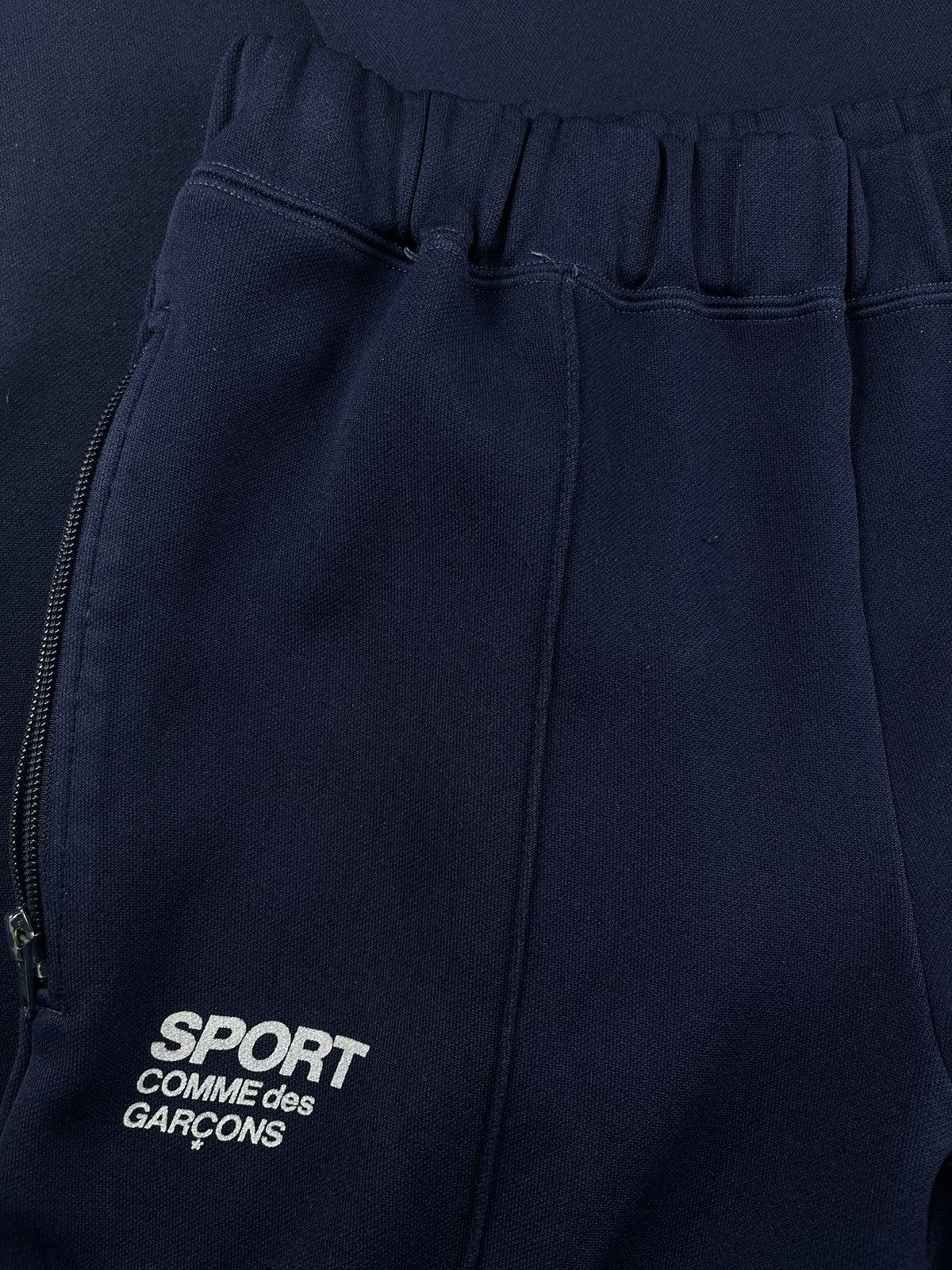 Comme des Garcons SS03 Comme des Garcons Sport Zipper Blue Trackpants Size US 30 / EU 46 - 3 Thumbnail