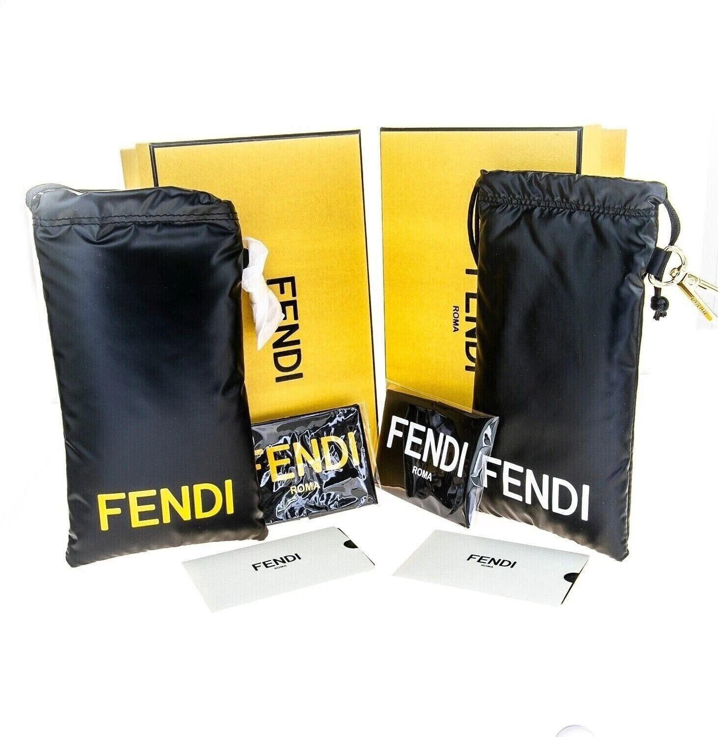 Fendi FENDI FE50079I 50079 SIGNATURE Brown Optical Frame 052 Size ONE SIZE - 11 Thumbnail