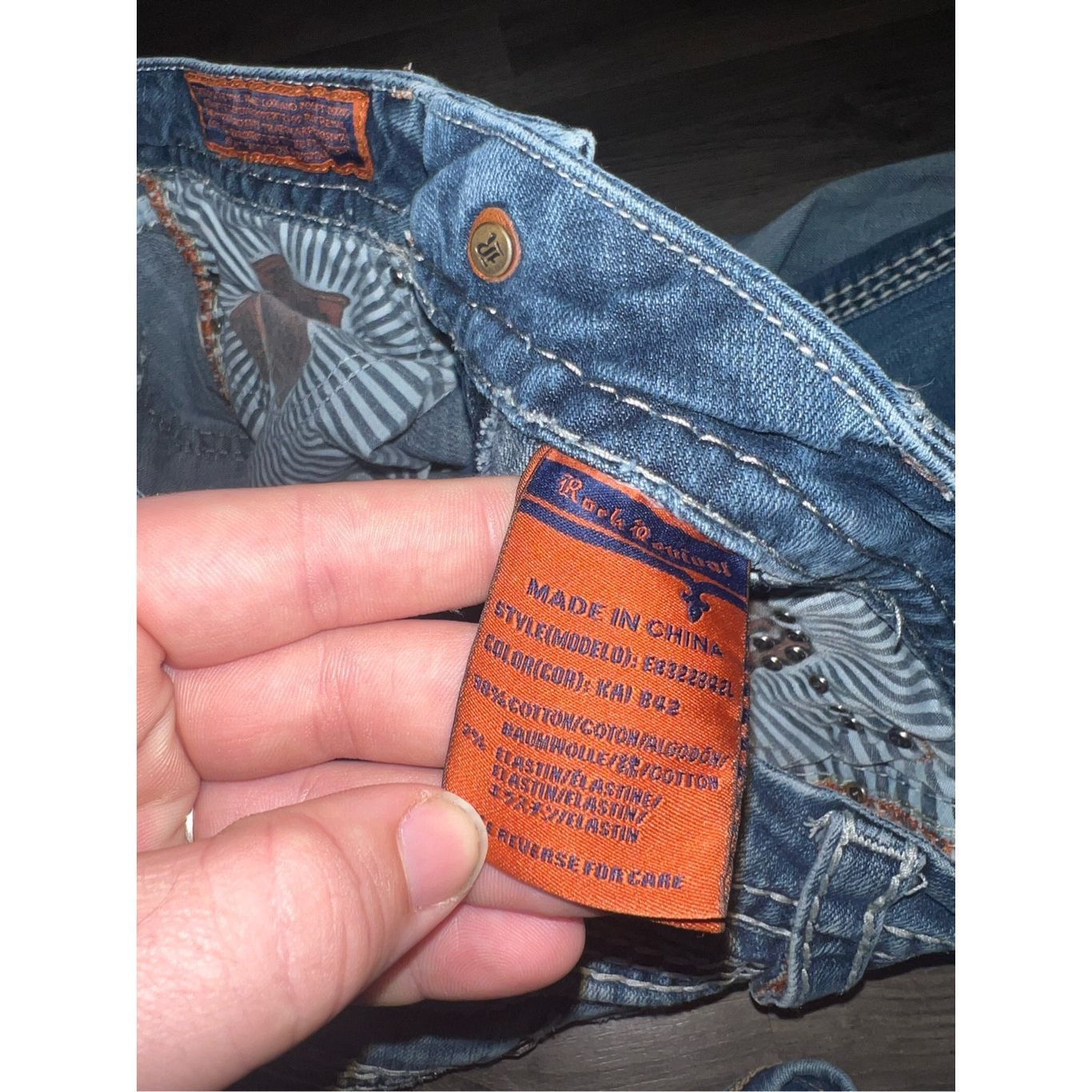 Rock Revival Rock Revival Kai Bootcut Jeans Woman’s Size 32 - See Descrip Size 32" / US 10 / IT 46 - 10 Thumbnail