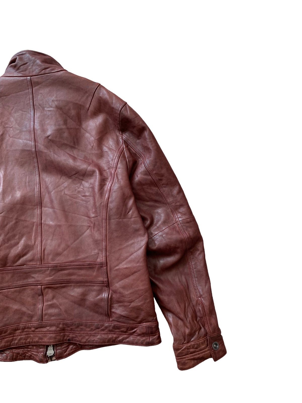 Avirex 🔥AVIREX SHEEPSKIN LEATHER BIKERS JACKETS Size US XL / EU 56 / 4 - 8 Thumbnail