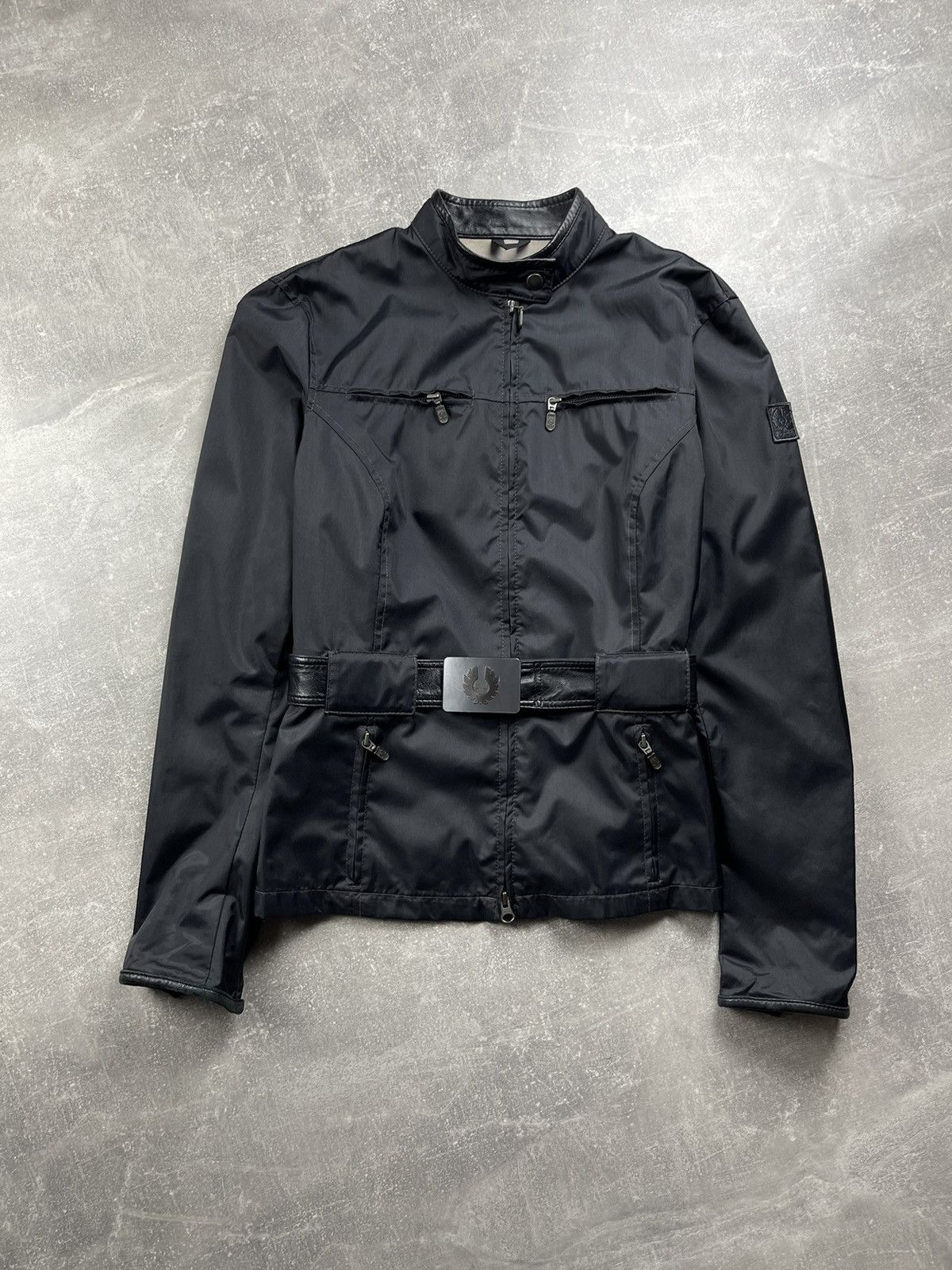 Belstaff Belstaff GOLD Label Belted Motorcycle Wax Jacket Black Size L / US 10 / IT 46 - 2 Thumbnail