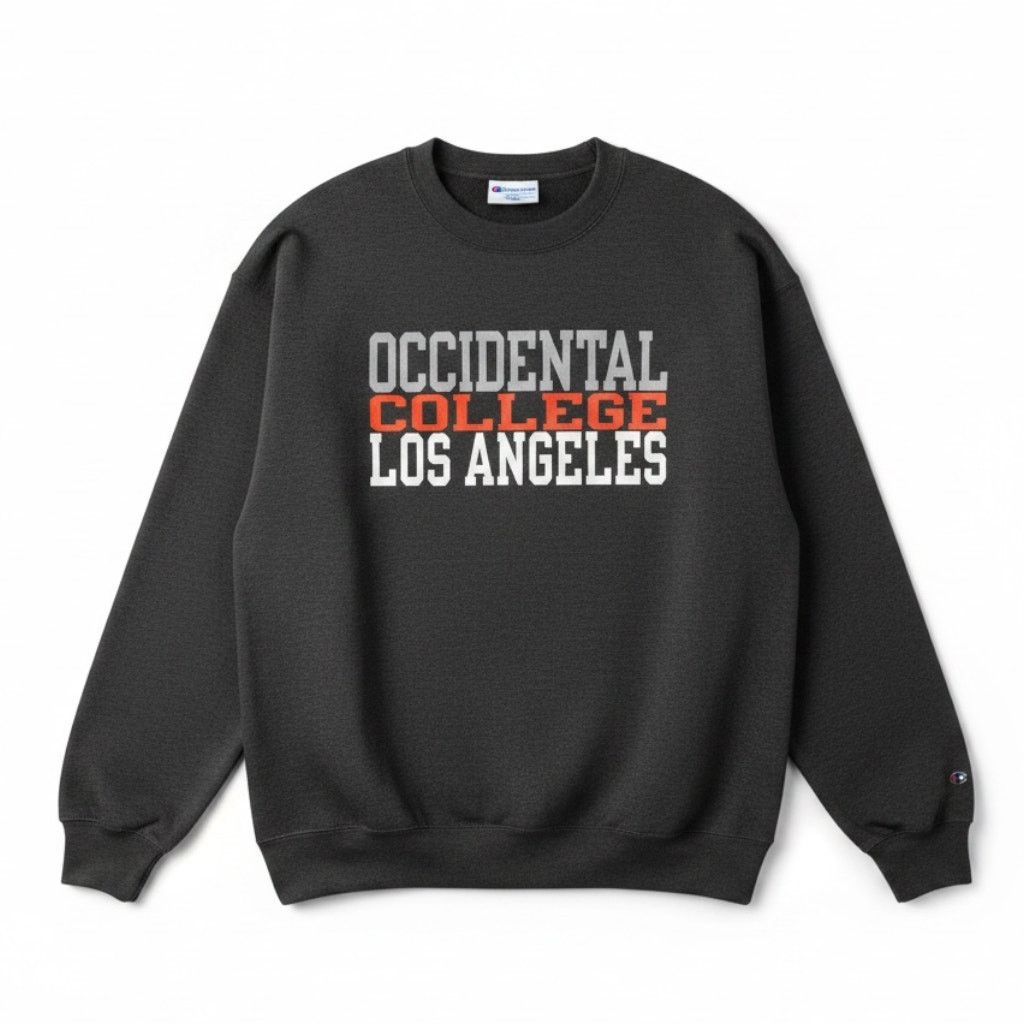 Champion Occidental College Los Angeles Men's XXL Dark Gray Crewneck Size US XXL / EU 58 / 5 - 1 Thumbnail