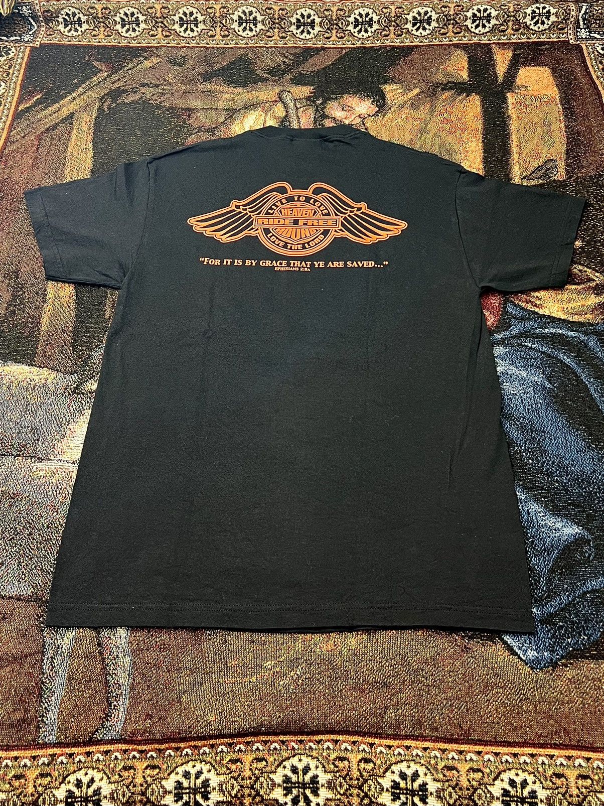 Vintage Harley-style Jesus Tee Size US L / EU 52-54 / 3 - 4 Thumbnail