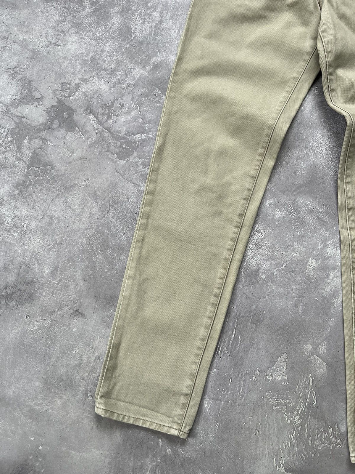 Levi's Crazy Vintage 90s Levis Jeans 432 Denim Pants Beige 29x32 Size 29" - 3 Thumbnail