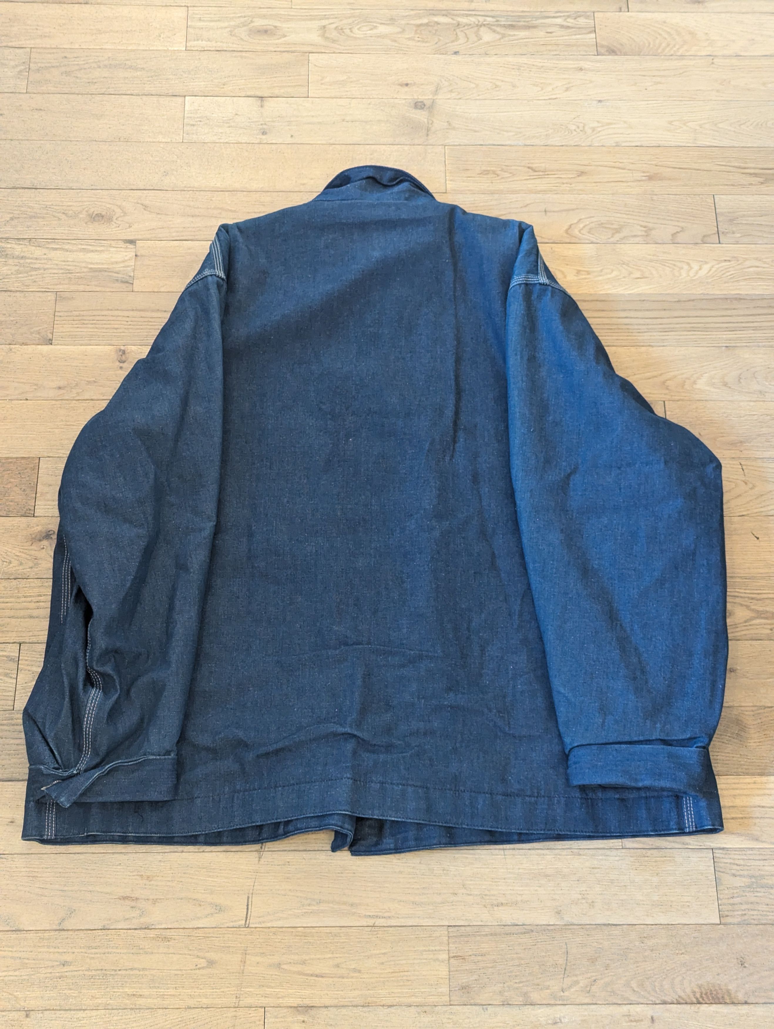Sears Sears '80s Vintage Denim Jacket Size US XXL / EU 58 / 5 - 8 Thumbnail