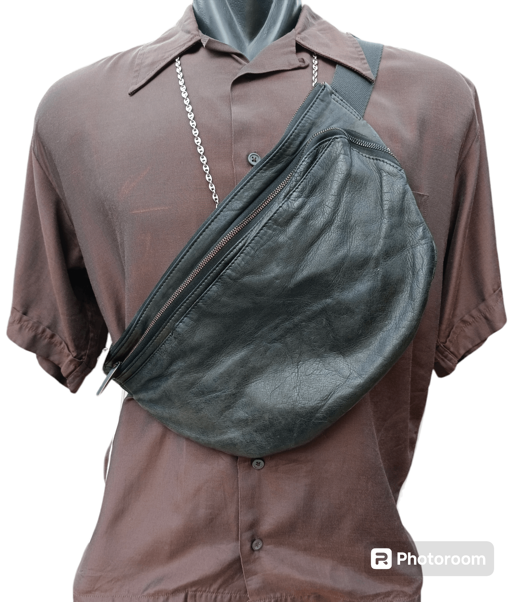 Leather PATINA LEATHER PATRICK STPEHAN CROSSBODY Size ONE SIZE - 1 Thumbnail