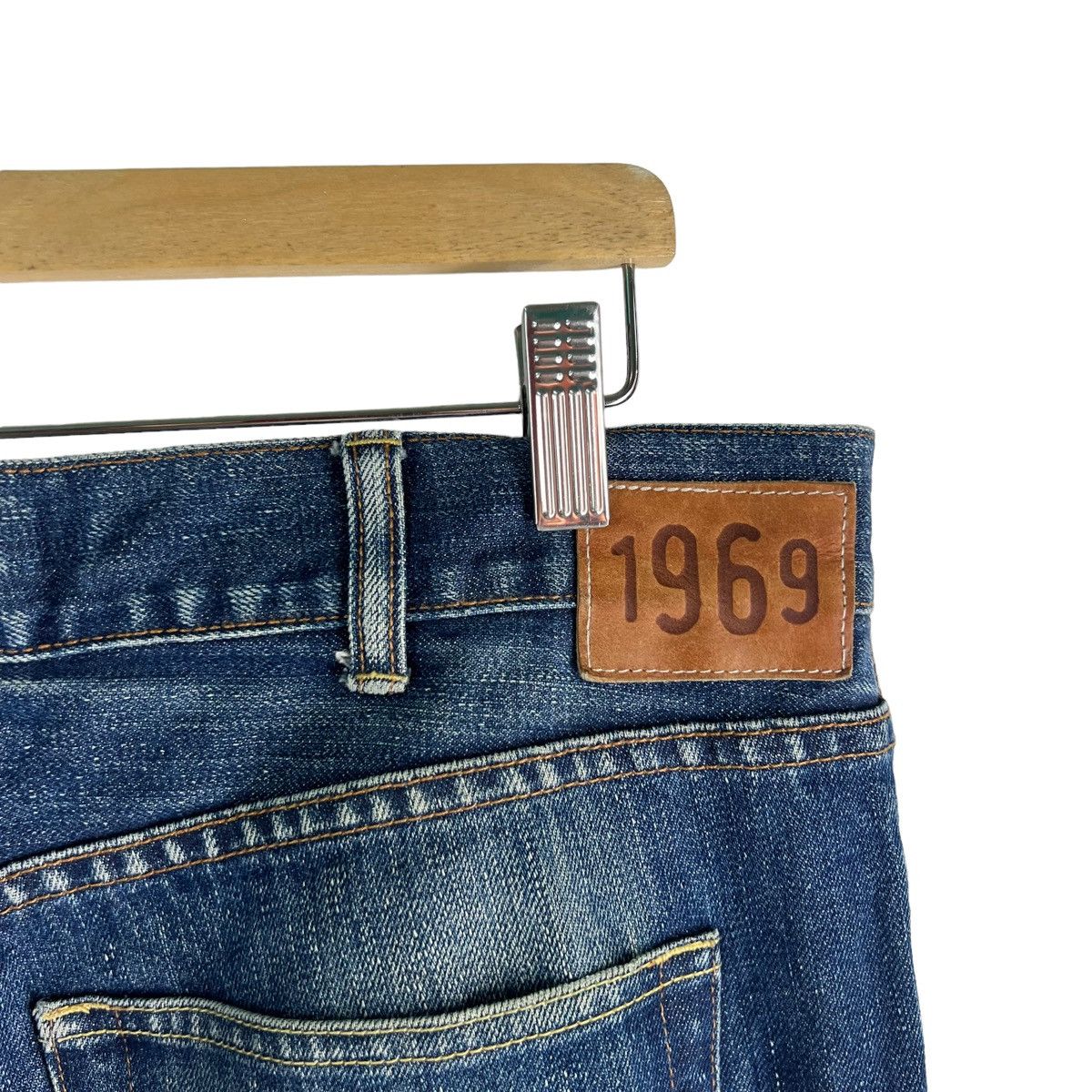 Japanese Brand 🔥Vtg Gap 1969 Denim Jeans Pants Selvedges Size US 38 / EU 54 - 8 Thumbnail