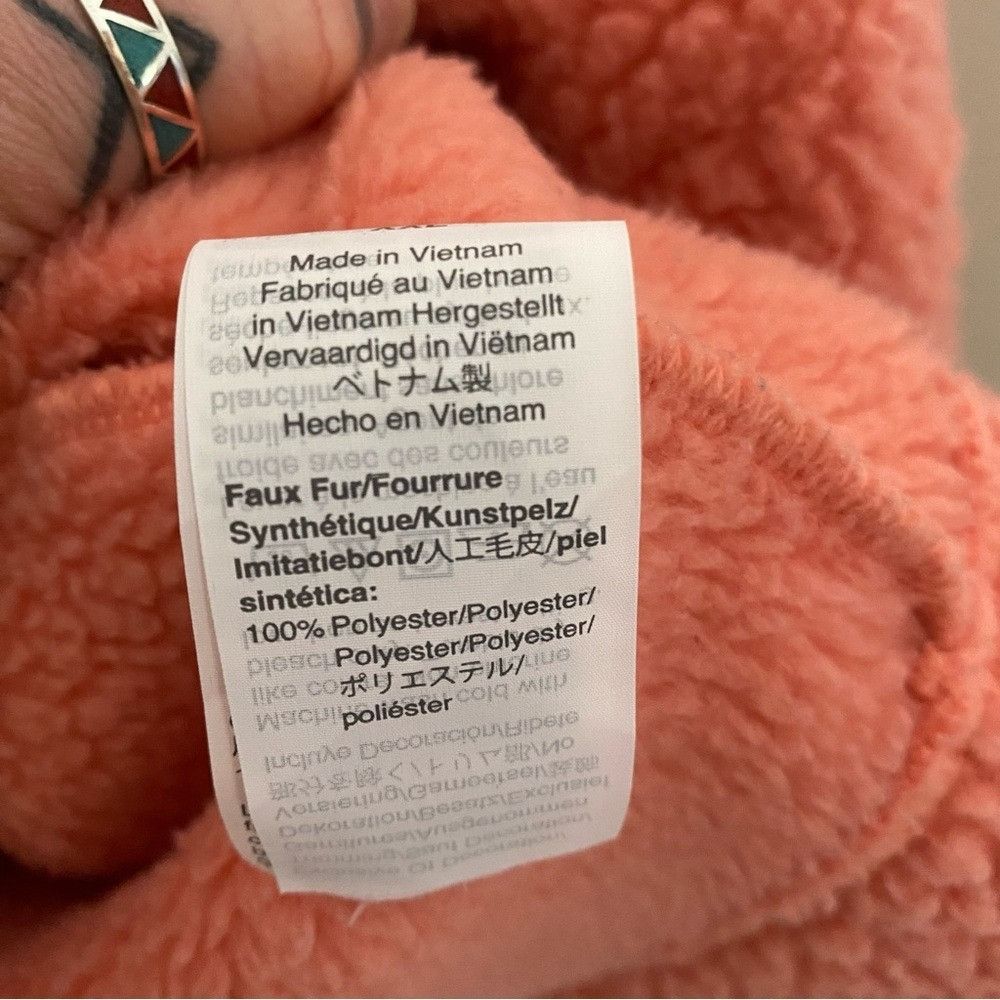 J.Crew J.Crew Cozy Pink Coral Fleece Women's 1/2 Zip Jacket Size XXL / US 16-18 / IT 52-54 - 4 Thumbnail