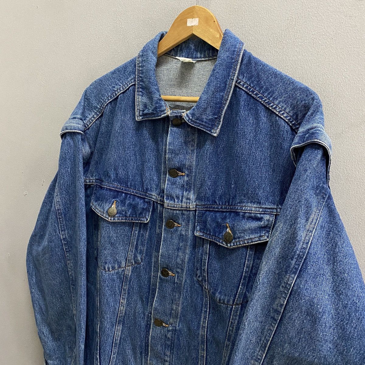 Other Vintage Wild Jeans Trucker Jacket Jeans Size US L / EU 52-54 / 3 - 3 Thumbnail